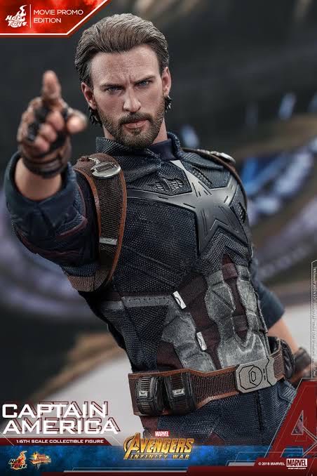 Captain America  - Hot Toys (Avengers Infinity War) action figure collectible [Barcode 4897011186054] - Main Image 2