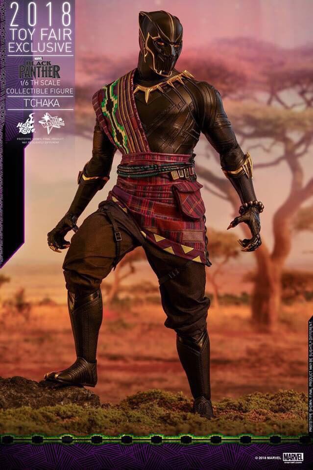 Hot Toys Marvel Black Panther Tchaka - Sideshow Collectibles (Marvel Black Panther) action figure collectible [Barcode 4897011186306] - Main Image 4