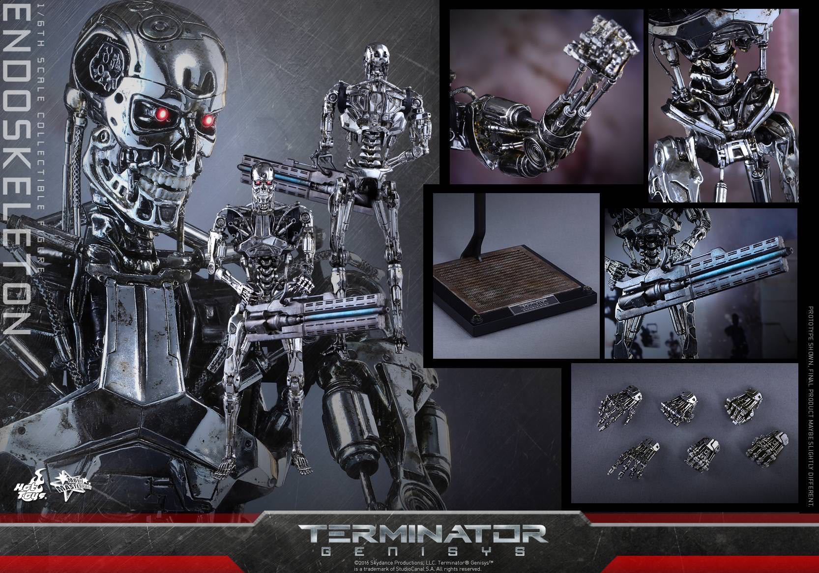 Terminator Endoskeleton (Genisys) - Hot Toys (Terminator) action figure collectible [Barcode 4897011179667] - Main Image 10