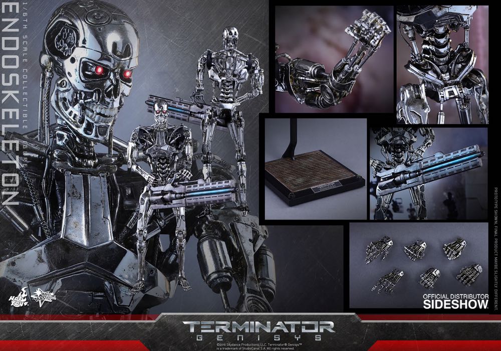 Terminator Endoskeleton (Genisys) - Hot Toys (Terminator) action figure collectible [Barcode 4897011179667] - Main Image 2