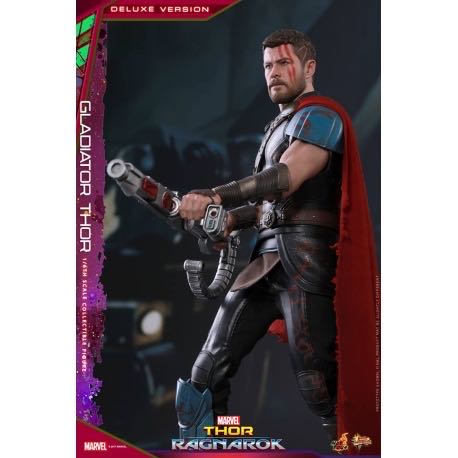 Thor - Gladiator Thor (Deluxe) MMS 445 - Hot Toys / Side Show (Thor Ragnarok) action figure collectible [Barcode 4897011184364] - Main Image 2