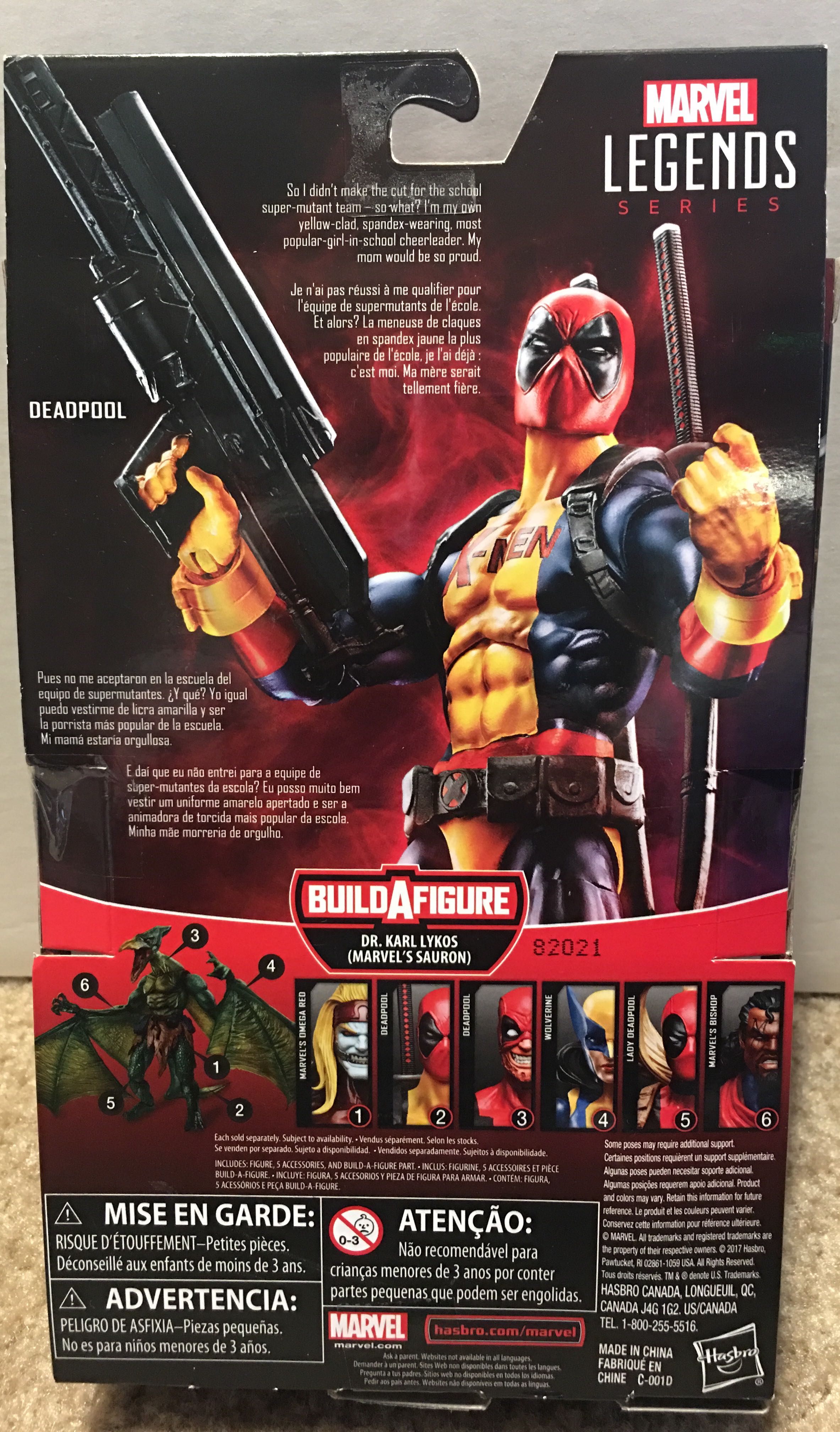 Deadpool - Hasbro (Marvel Legends - Sauron) action figure collectible [Barcode 630509713721] - Main Image 2