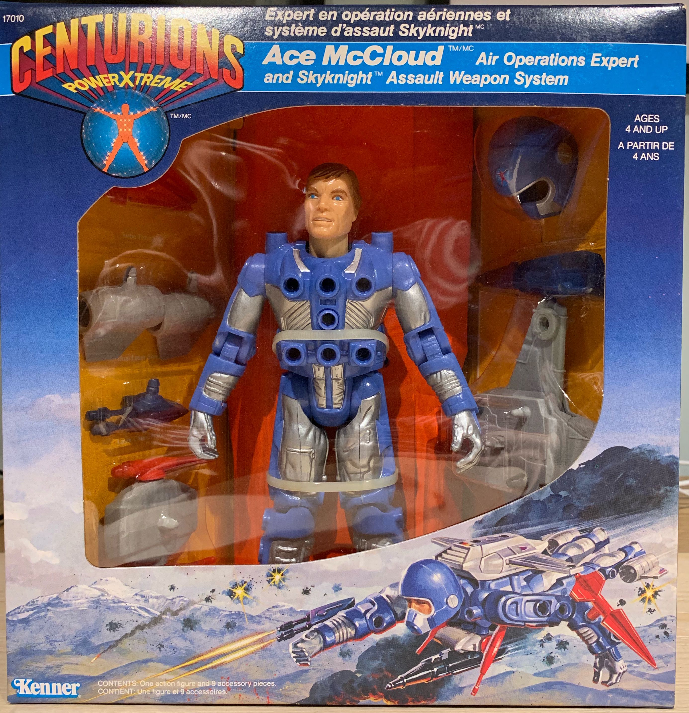 Ace McCloud - Kenner (Centurions) action figure collectible - Main Image 1