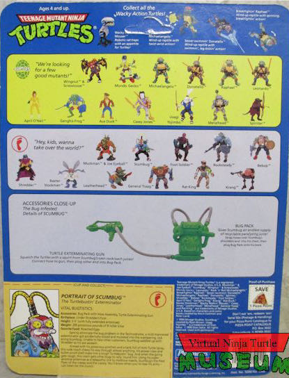 TMNT - Scumbug - Playmates (Teenage Mutant Ninja Turtles (1990)) action figure collectible - Main Image 2