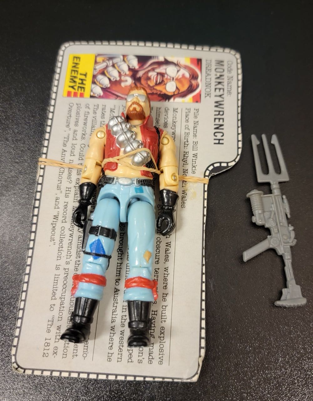 G.I. Joe Monkey Wrench - Hasbro (G.I. Joe: A Real American Hero) action figure collectible - Main Image 2