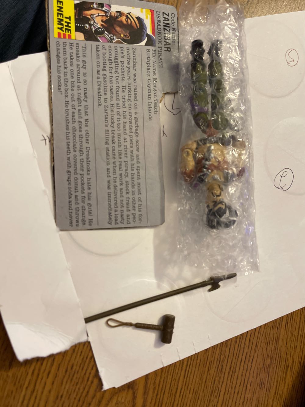 Zanzibar V1 - Hasbro - G.I. Joe (G. I. JOE) action figure collectible - Main Image 2