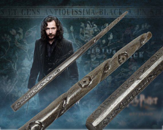 Sirius Black Wand - The Noble Collection (Harry Potter) action figure collectible - Main Image 4