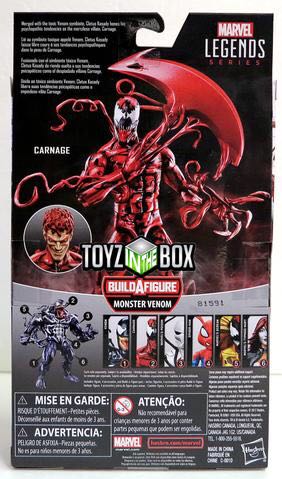 Carnage - Hasbro (Marvel Legends: Venom) action figure collectible - Main Image 2