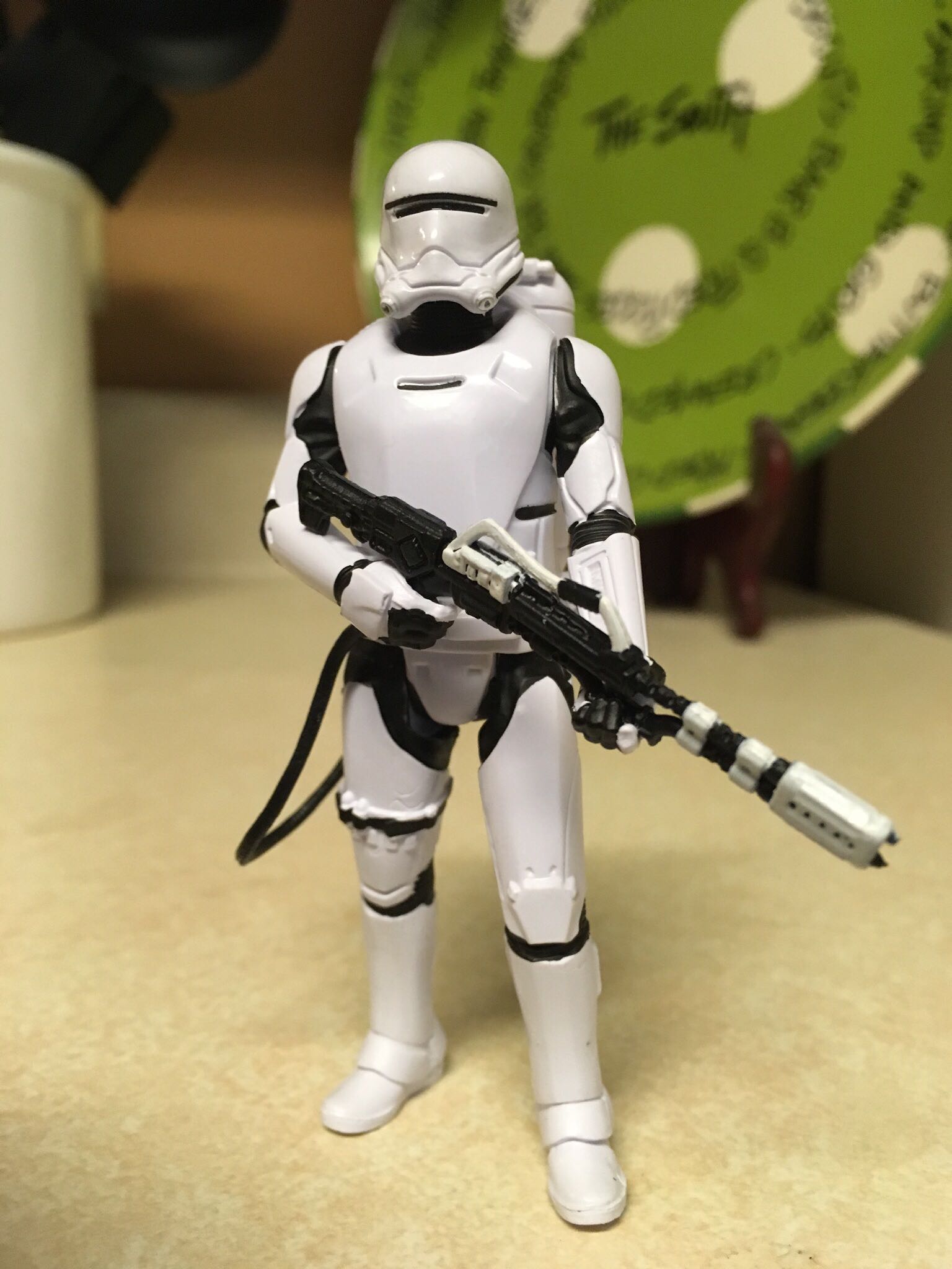 First Order Flametrooper TLJ Force Link - Hasbro (Star Wars Episode VII: The Force Awakens) action figure collectible - Main Image 1