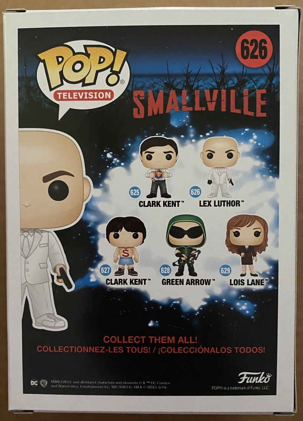 Pop! Television (Smallville): #626 Lex Luthor - Funko (Smallville) action figure collectible [Barcode 889698301909] - Main Image 3