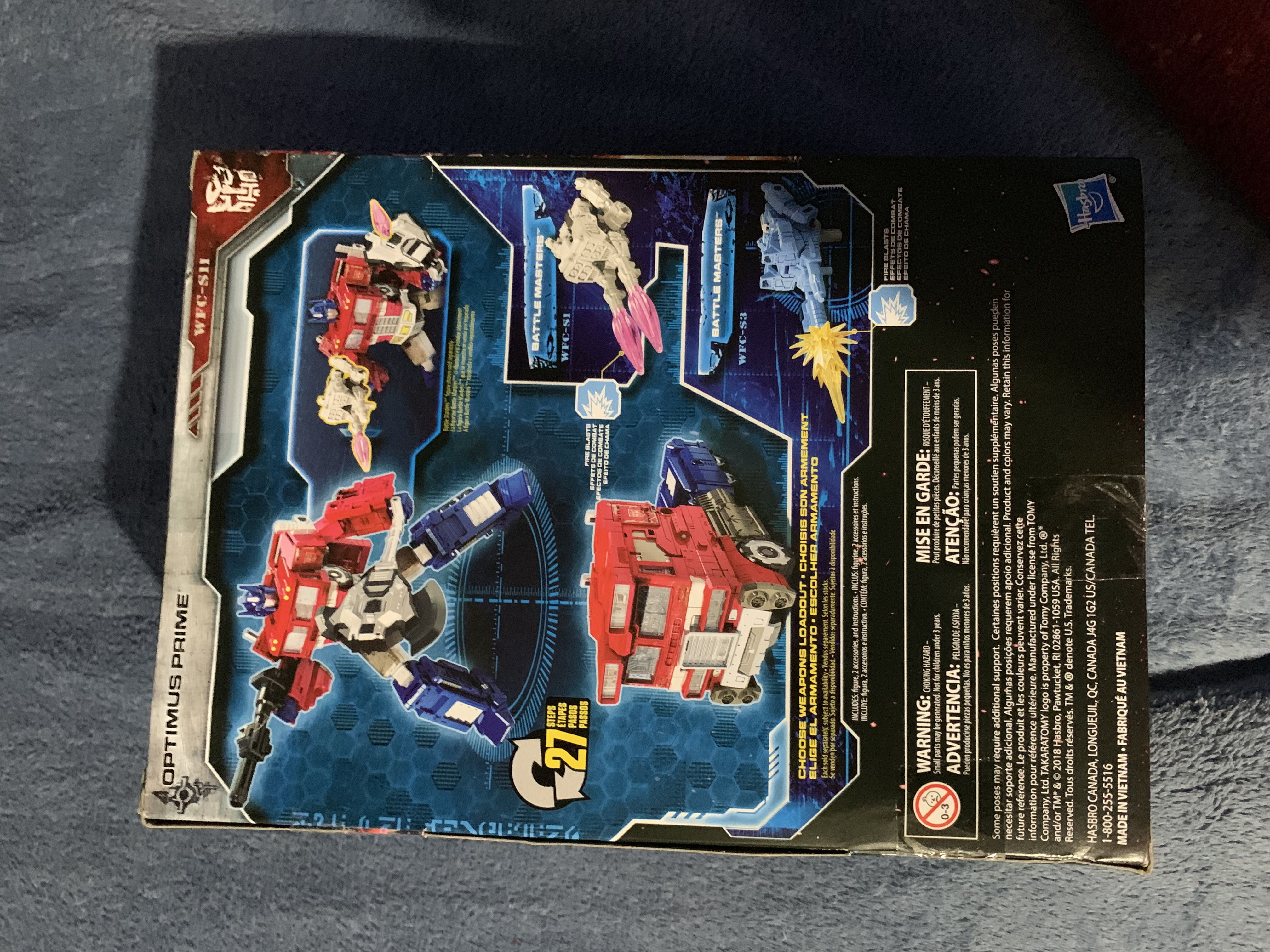 Transformers WFC Siege Optimus Prime WFC-S11 - Hasbro / Takara Tomy (Transformers: Siege War For Cybertron Trilogy) action figure collectible [Barcode 630509754885] - Main Image 2