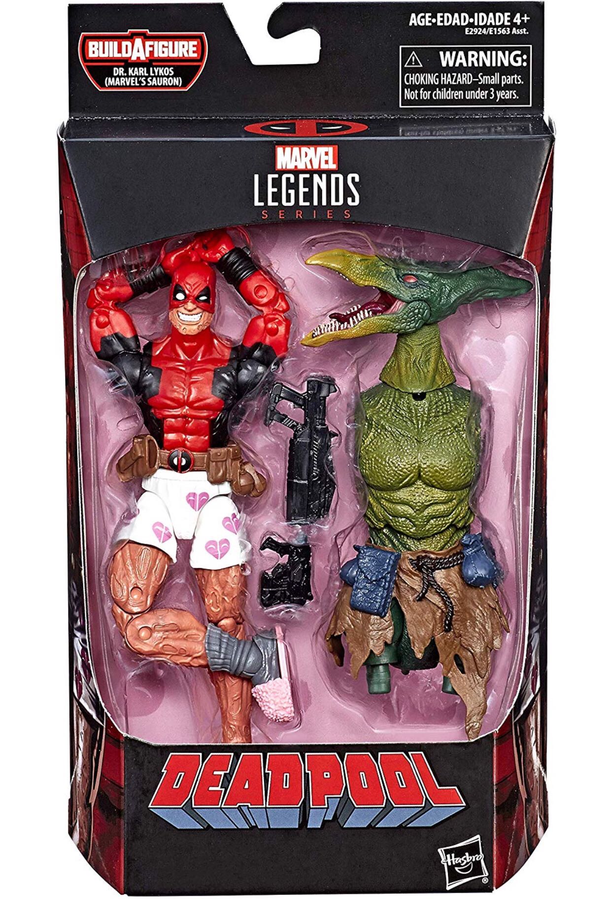 Marvel Legends Deadpool(boxers) - Hasbro - Marvel Legends - Sauron (Marvel Legends Series) action figure collectible [Barcode 630509713691] - Main Image 1