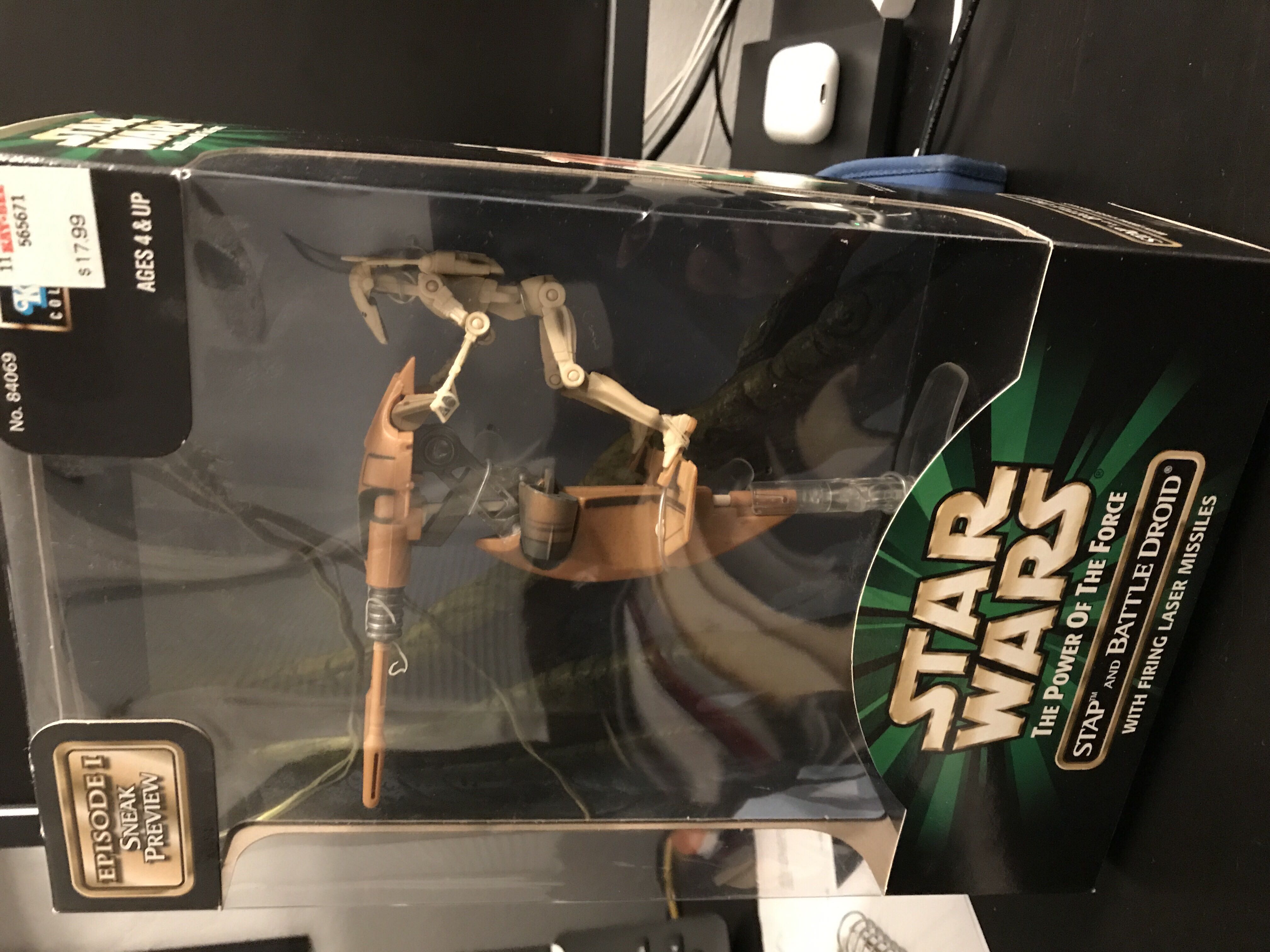 STAP and Battle Droid - Hasbro (Star Wars: Power Of The Force 2) action figure collectible [Barcode 076281840697] - Main Image 2
