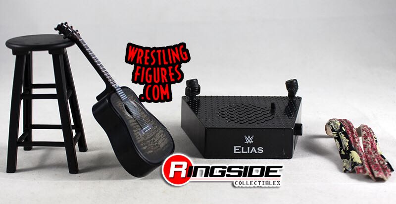 ELIAS - WWE ENTRANCE GREATS - Mattel (Attire Date: 2018 @ WWE Monday Night Raw) action figure collectible [Barcode 887961731446] - Main Image 4