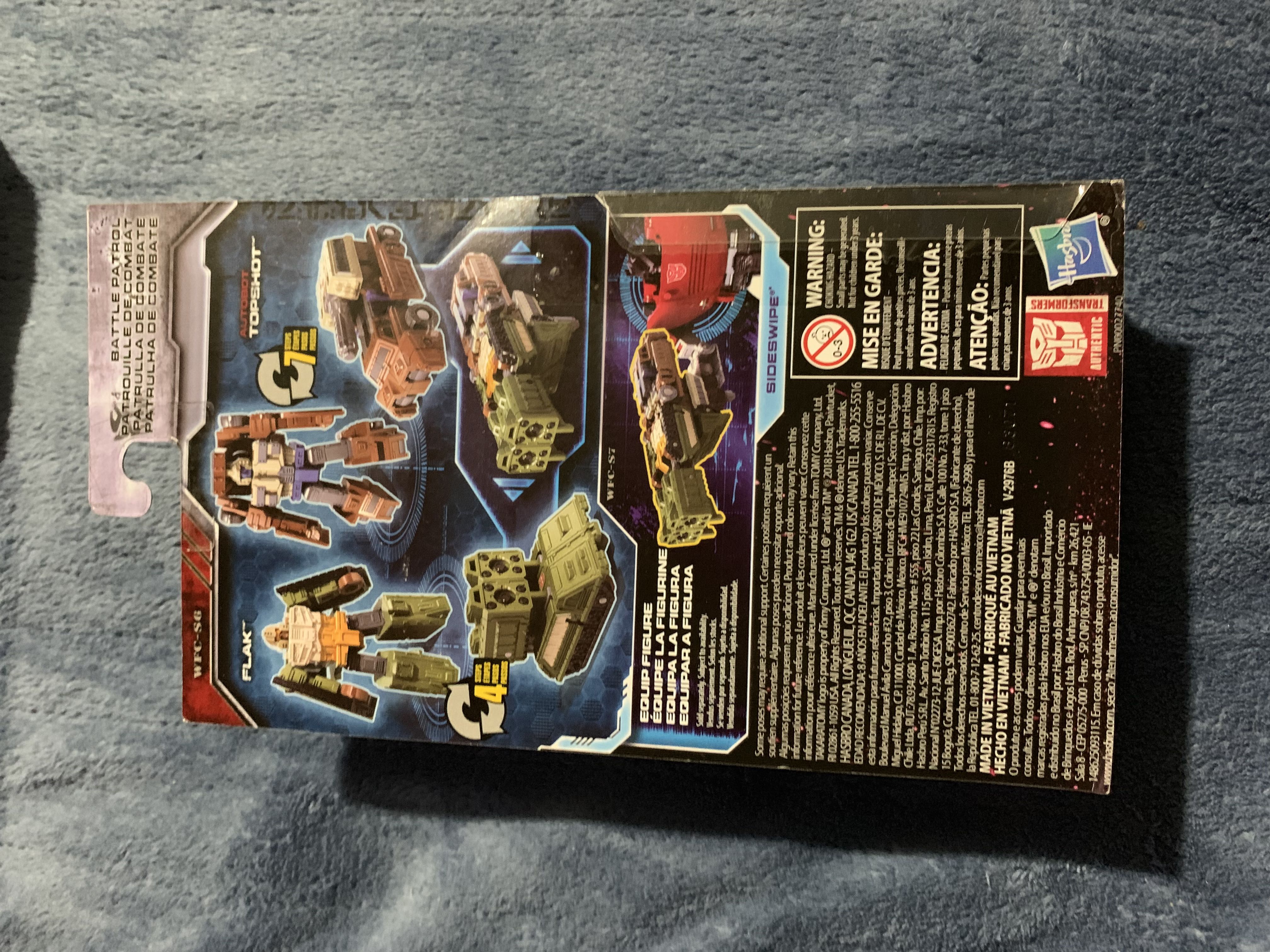 Transformers War For Cybertron Siege: Topshot & Flak - Hasbro / Takara Tomy (Siege: War For Cybertron Trilogy) action figure collectible [Barcode 630509754830] - Main Image 2