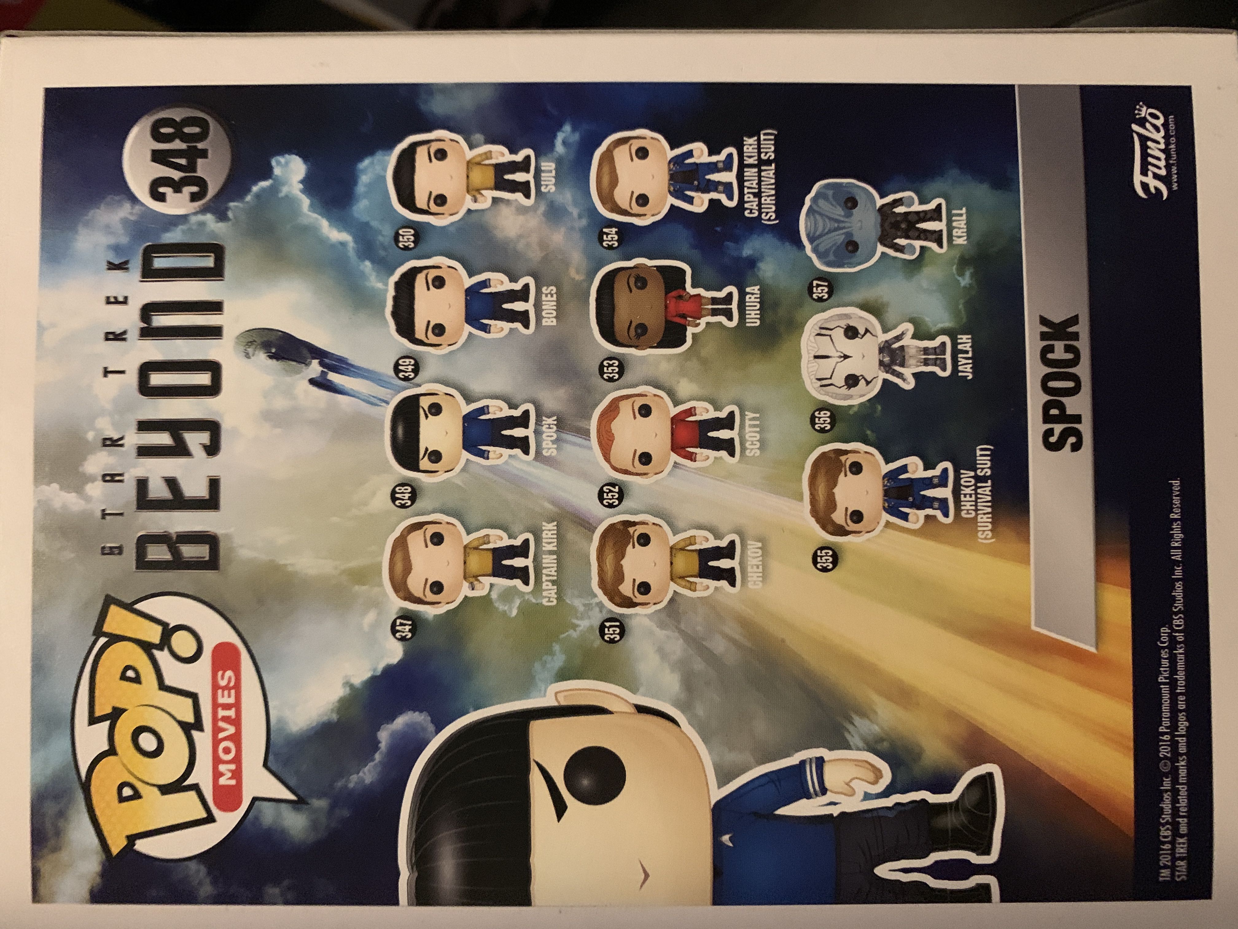 Spock - Star Trek Funko (Beyond)  (Star Trek) action figure collectible [Barcode 889698104876] - Main Image 2