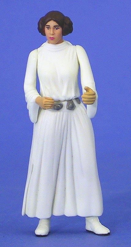 Blue Card 03 26 - Princess Leia Organa (Imperial Captive) - Hasbro (Star Wars - Saga 2003) action figure collectible [Barcode 076930851104] - Main Image 2