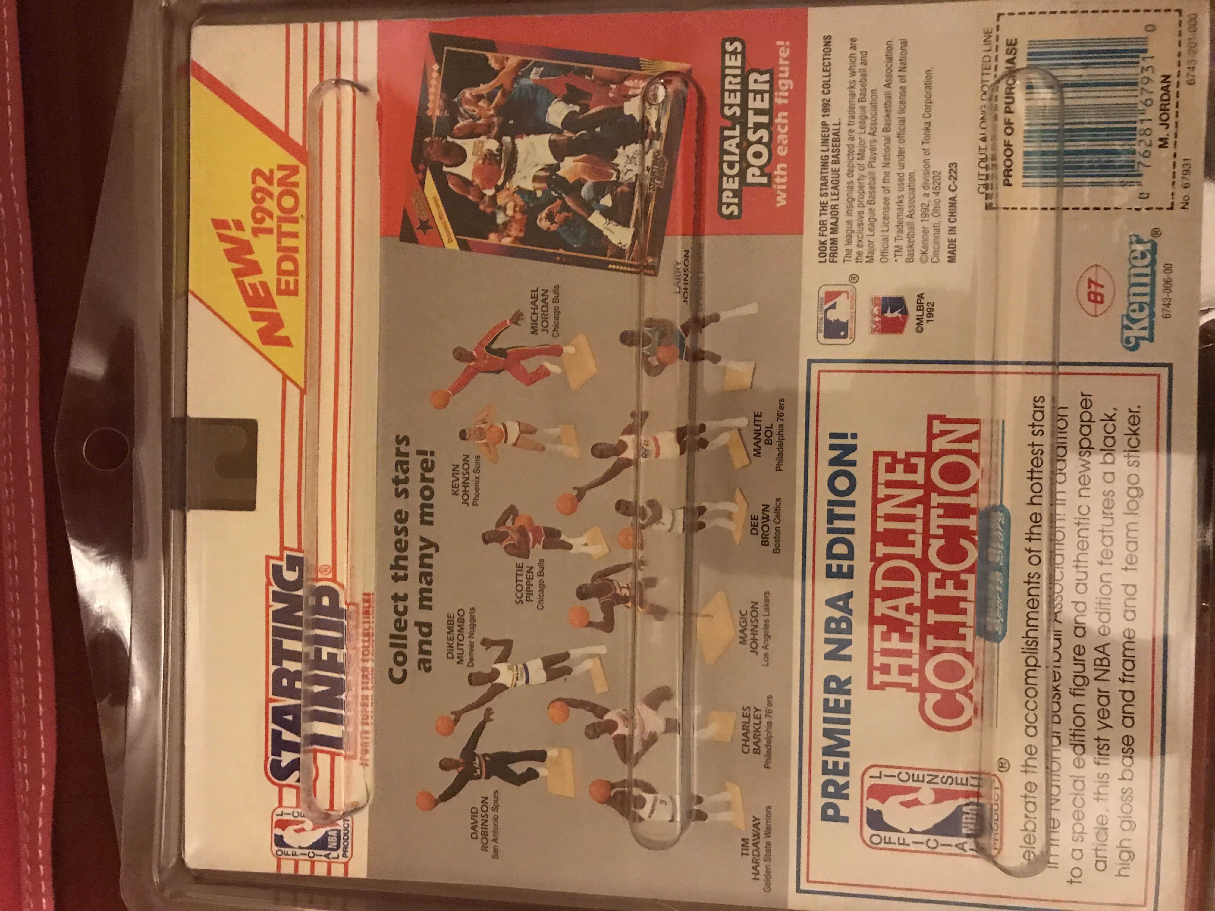 Starting Lineup NBA Michael Jordan - Kenner (Starting Lineup Basketball) action figure collectible [Barcode 076281679310] - Main Image 2