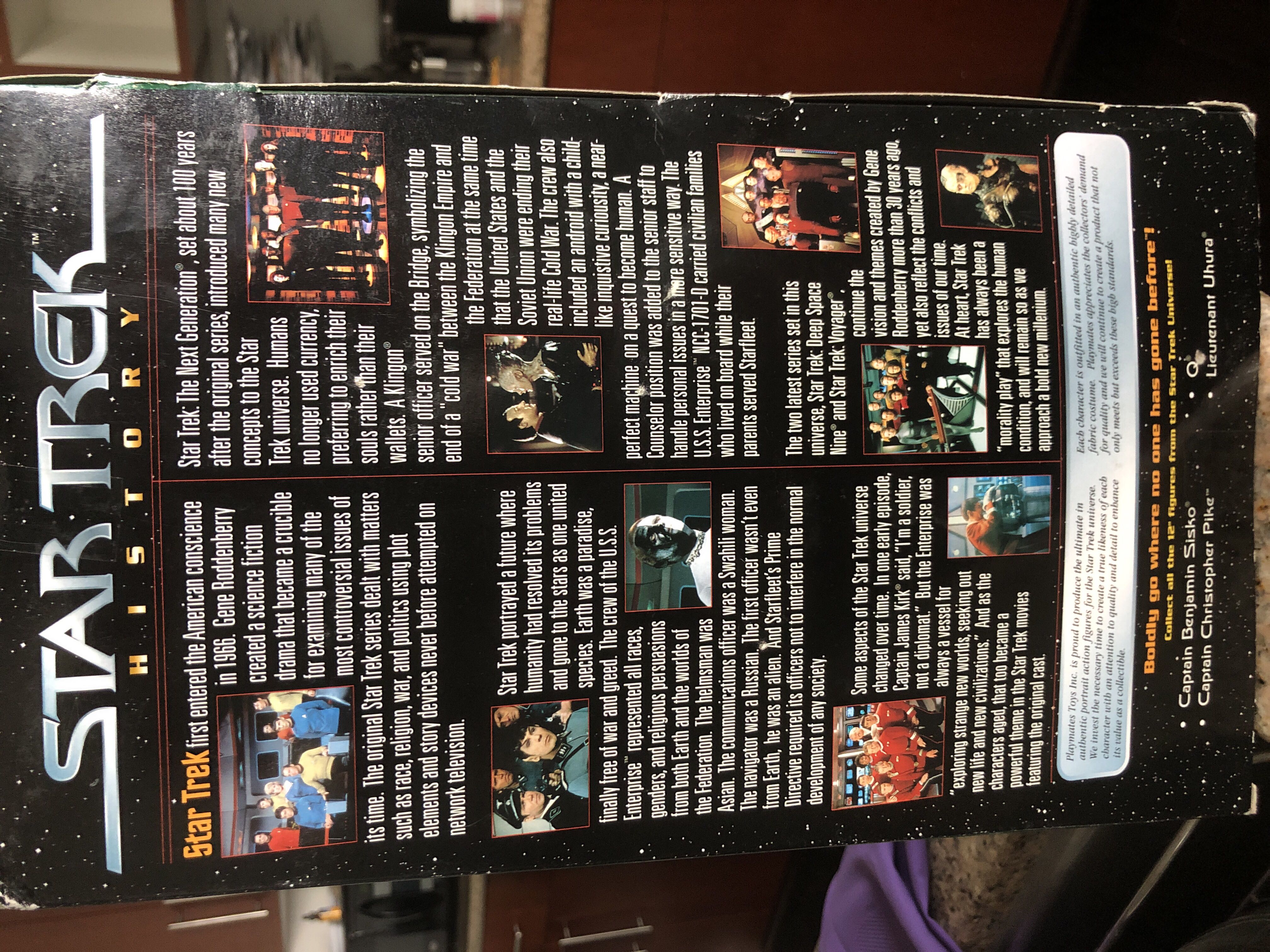 Q 12” Figure - Playmates (Star Trek 12” Figures) action figure collectible [Barcode 043377655138] - Main Image 3