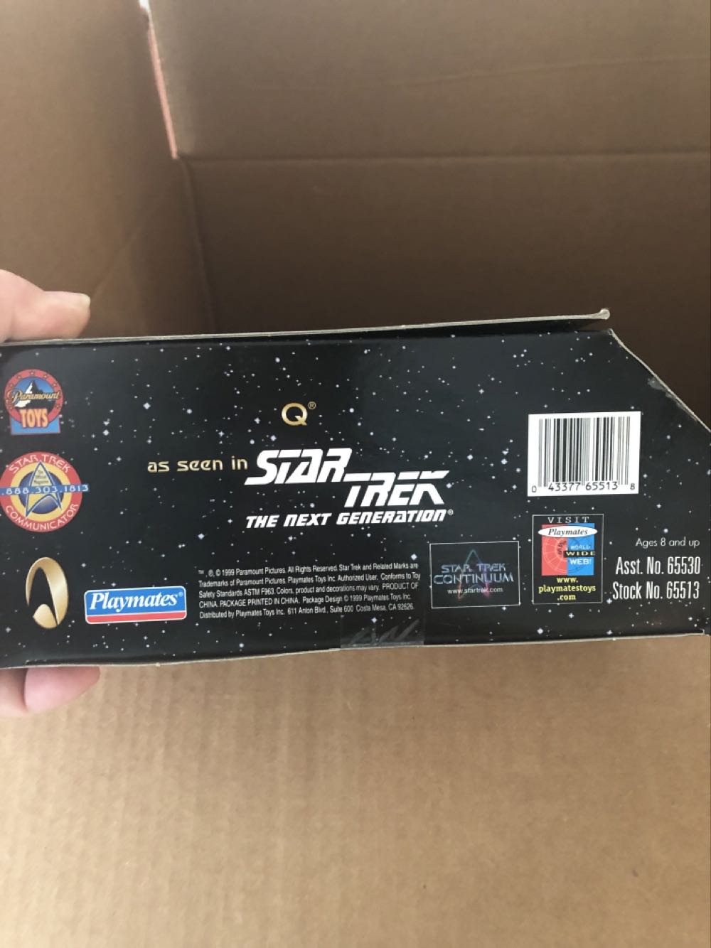 Q 12” Figure - Playmates (Star Trek 12” Figures) action figure collectible [Barcode 043377655138] - Main Image 4