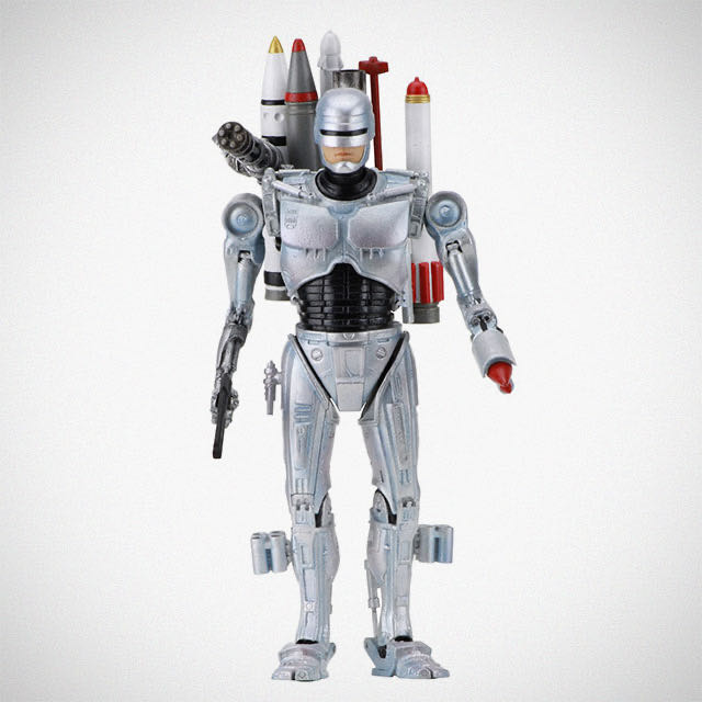 RoboCop Vs Terminator: Future RoboCop - Neca/Reel Toys (Robocop) action figure collectible [Barcode 634482420775] - Main Image 2