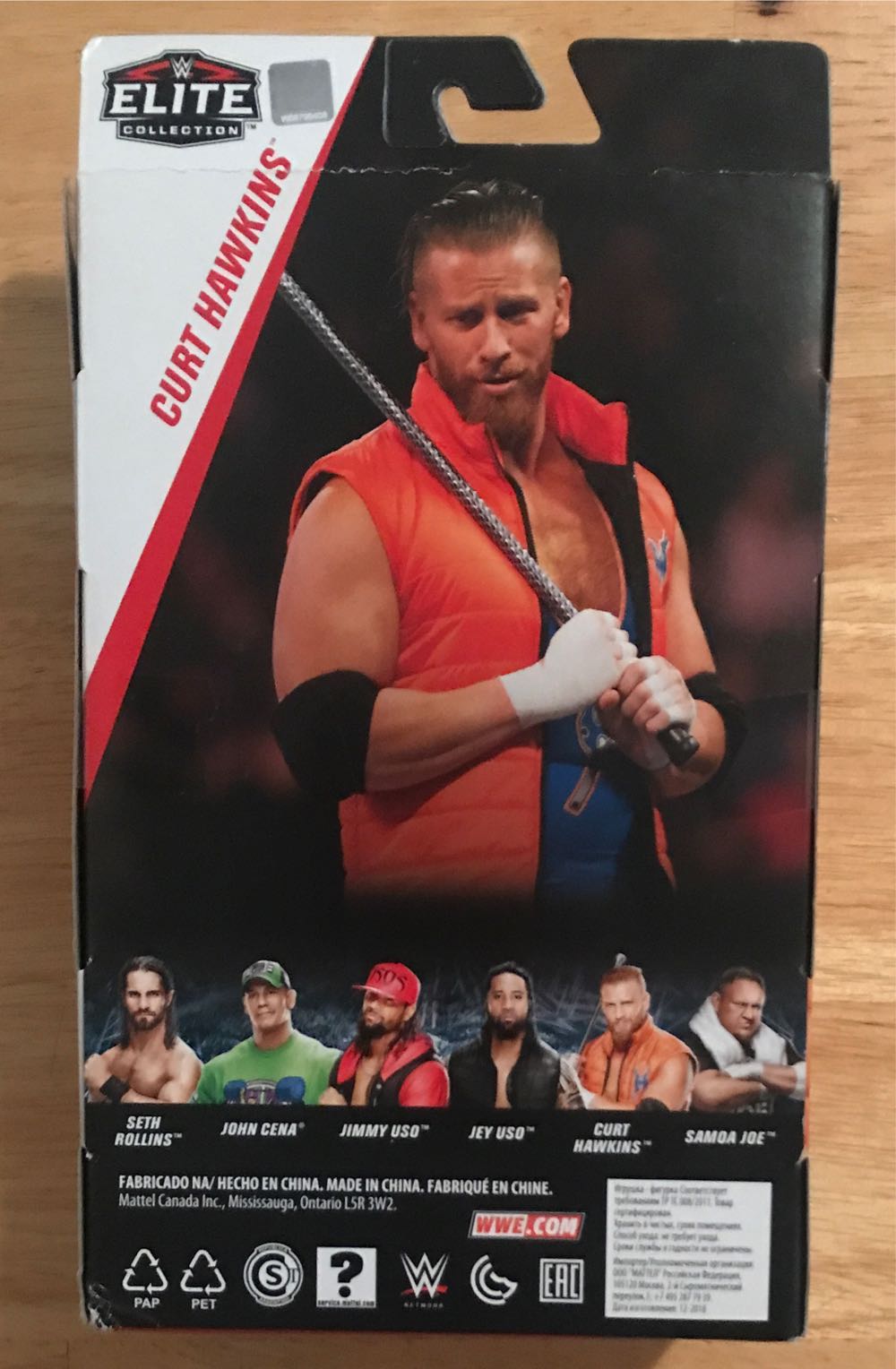 WWE Elite 64 Curt Hawkins - WWE Mattel (WWE Elite Collection Series) action figure collectible [Barcode 887961730180] - Main Image 2