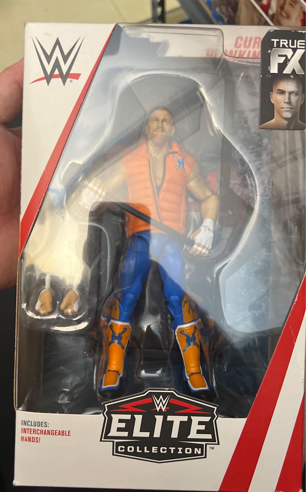WWE Elite 64 Curt Hawkins - WWE Mattel (WWE Elite Collection Series) action figure collectible [Barcode 887961730180] - Main Image 3
