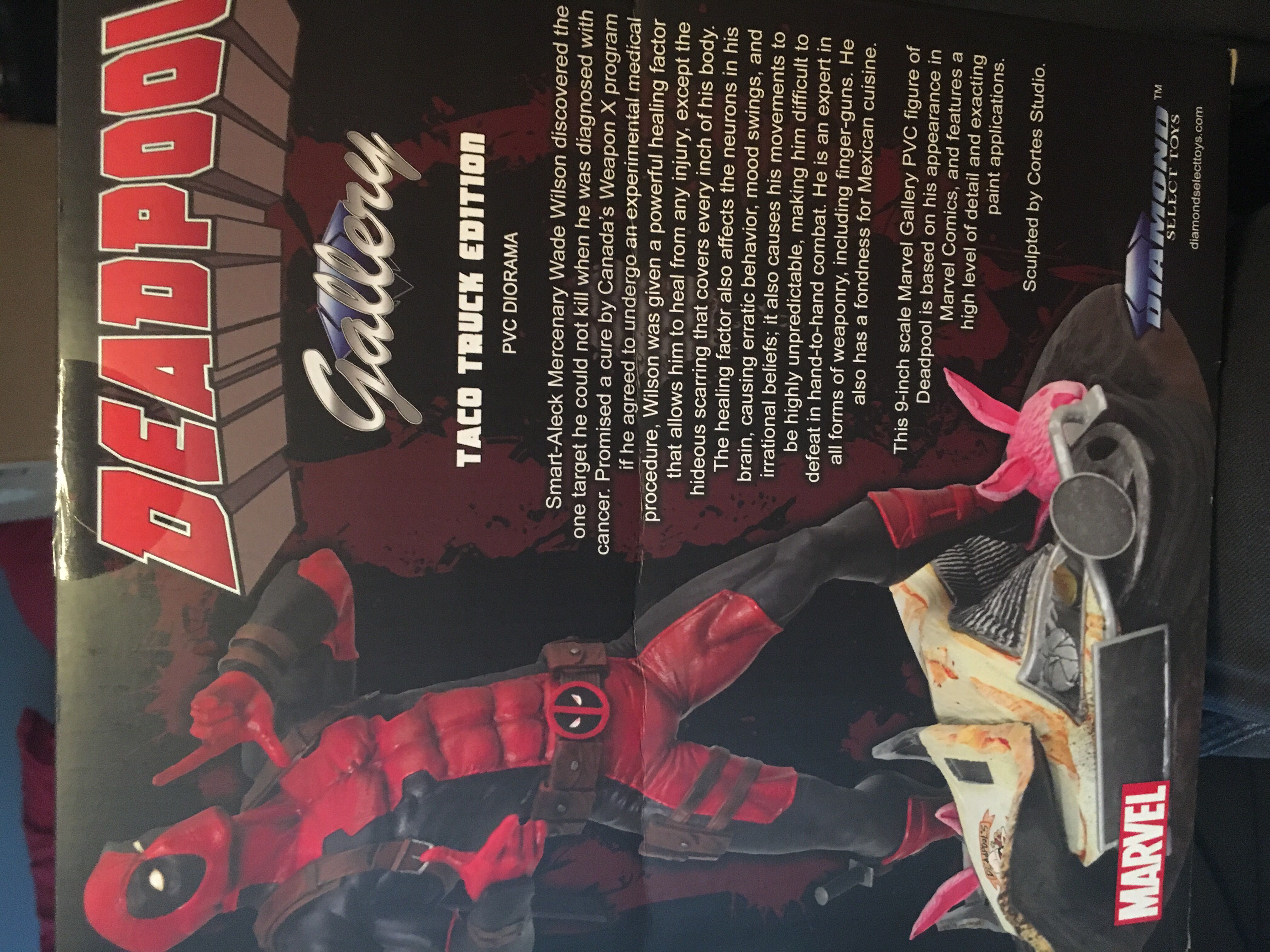 Diamond Select - Marvel - DEADPOOL (TACO TRUCK EDITION) - Diamond Select (Deadpool) action figure collectible [Barcode 699788832400] - Main Image 2
