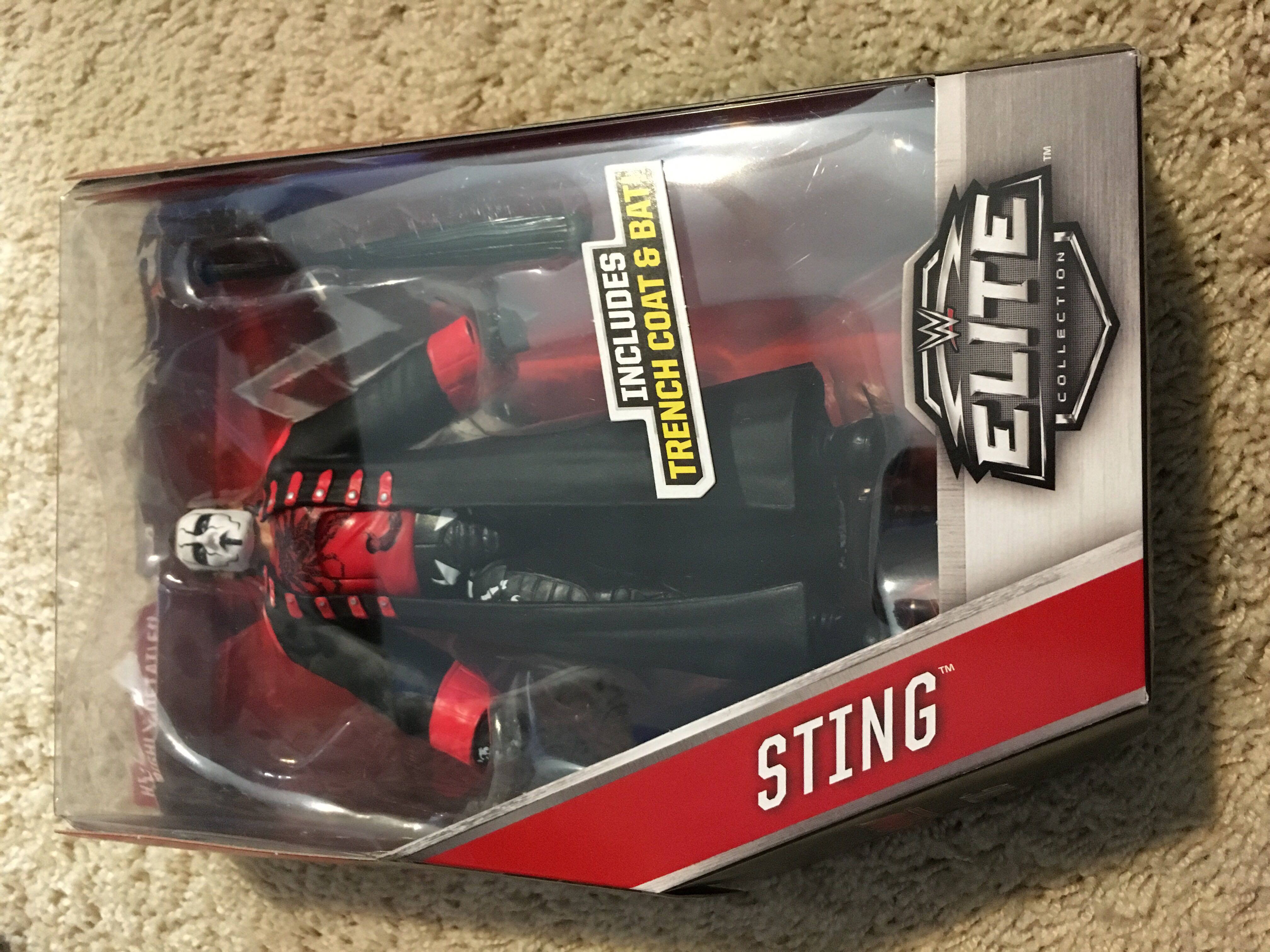 Sting WWE Mattel Elite Series - Mattel (WWE) action figure collectible [Barcode 887961198195] - Main Image 1