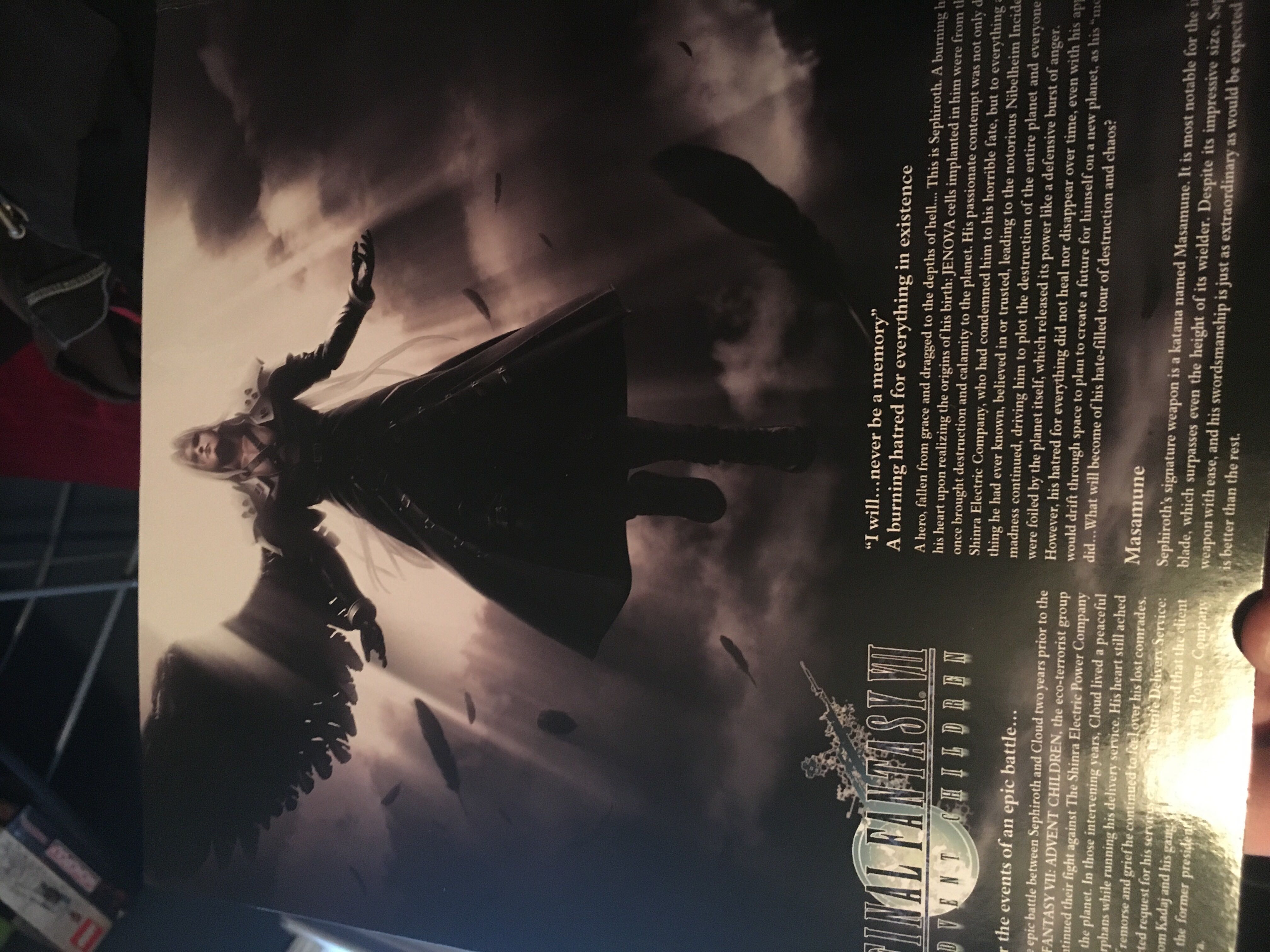 Sephiroth No.8 - Square Enix (Final Fantasy 7 Advent Children) action figure collectible [Barcode 662248813509] - Main Image 3