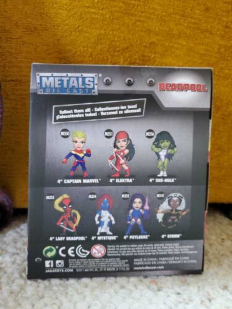 Jada Toys Metals Die Cast Deadpool - Metals Die Cast (Deadpool) action figure collectible [Barcode 801310977217] - Main Image 3