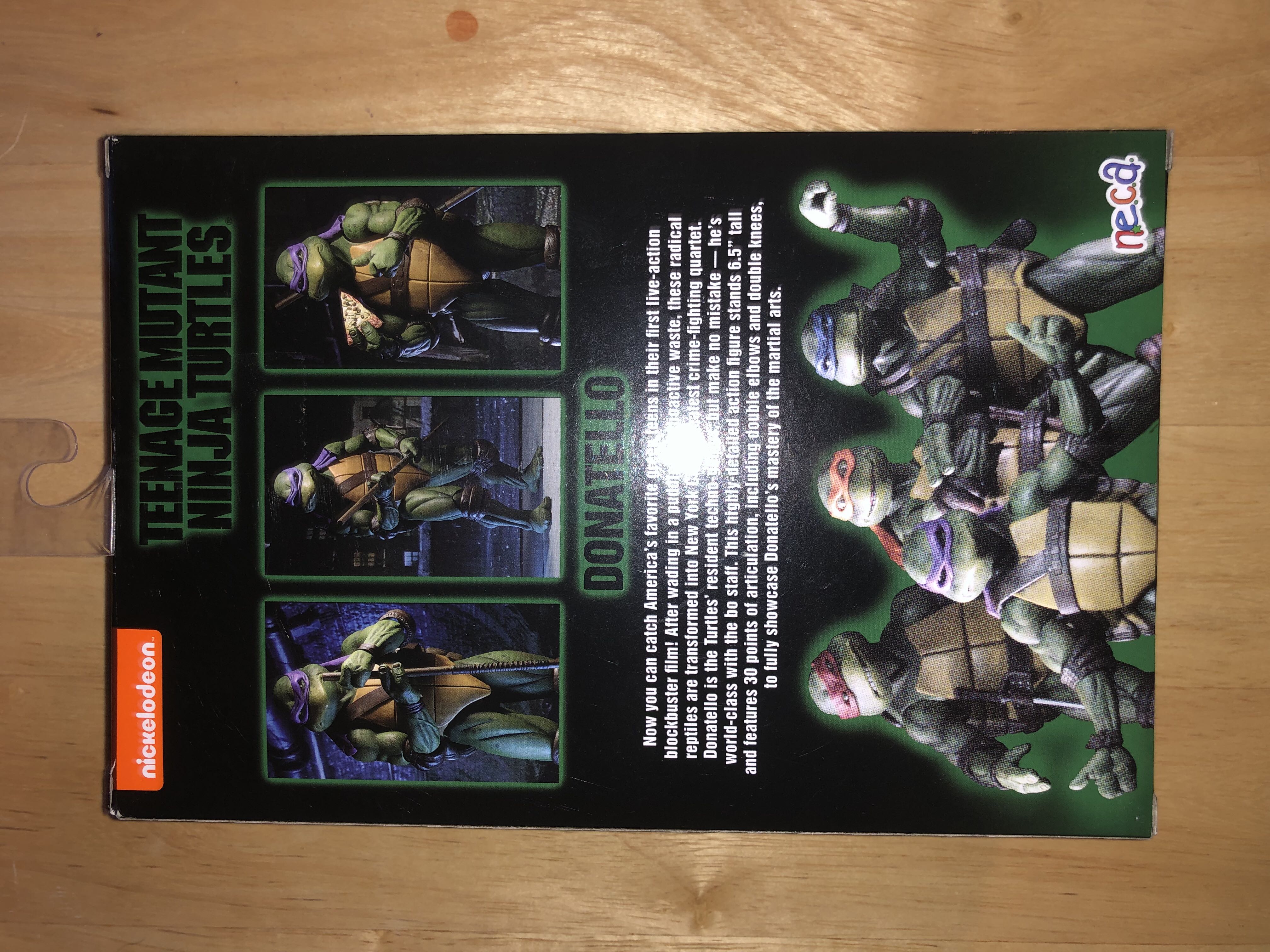 TMNT: The Movie - Donatello (#2) - Neca (Teenage Mutant Ninja Turtles) action figure collectible [Barcode 634482540763] - Main Image 3