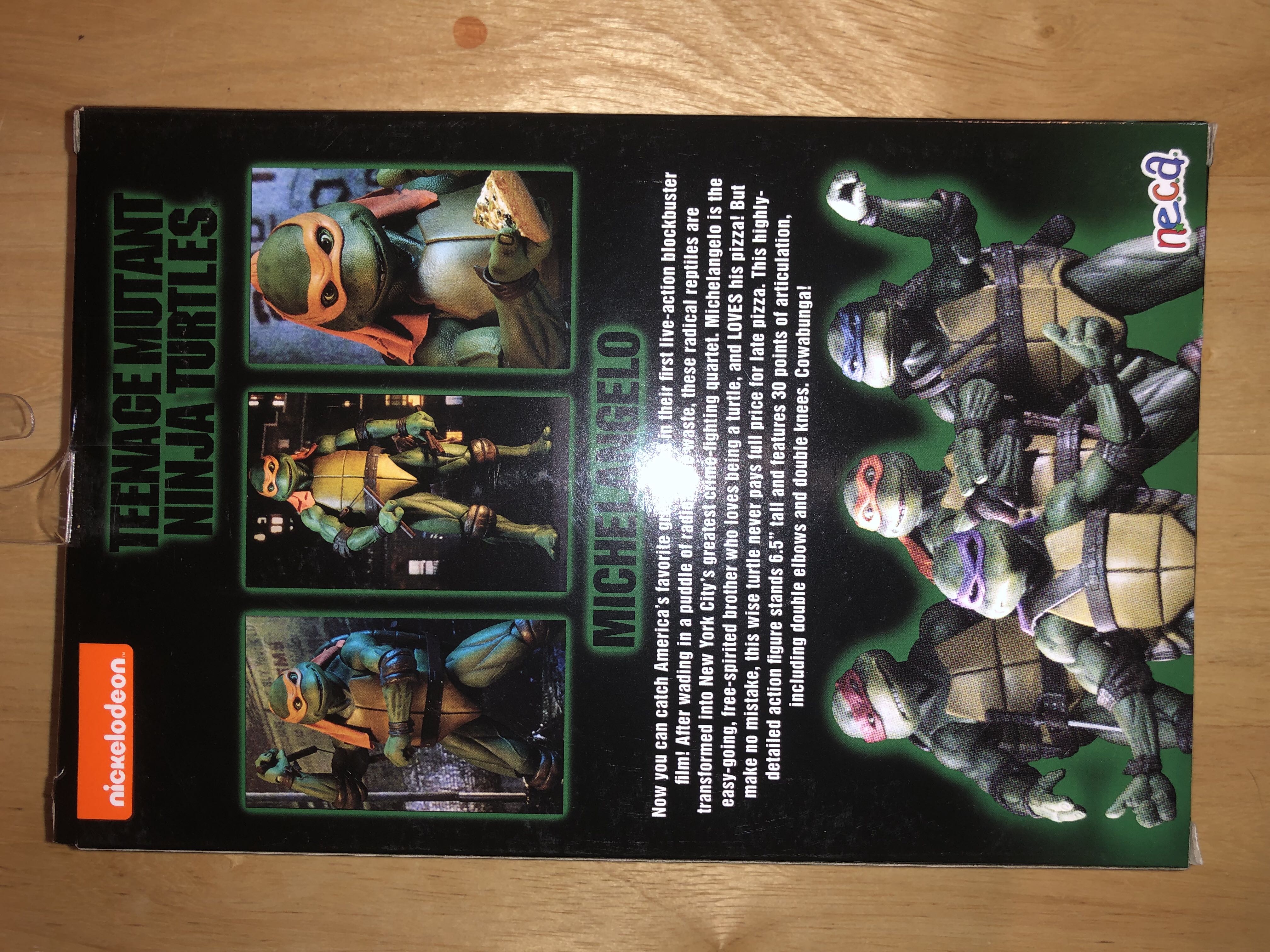 Neca TMNT Michelangelo - Neca (Teenage Mutant Ninja Turtles) action figure collectible [Barcode 634482540749] - Main Image 3