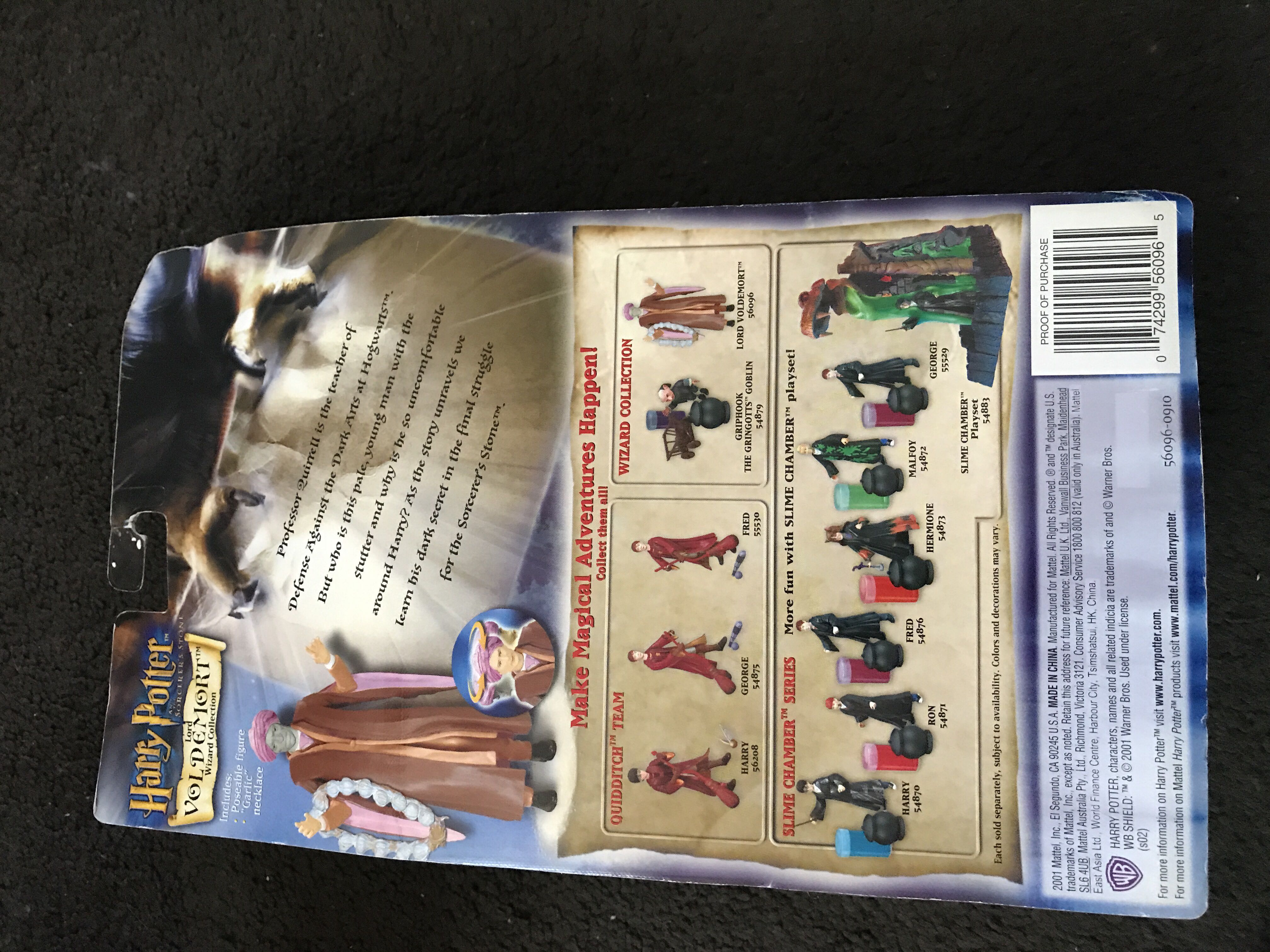 Lord Voldemort - Harry Potter - Mattel (Harry Potter) action figure collectible [Barcode 074299560965] - Main Image 2