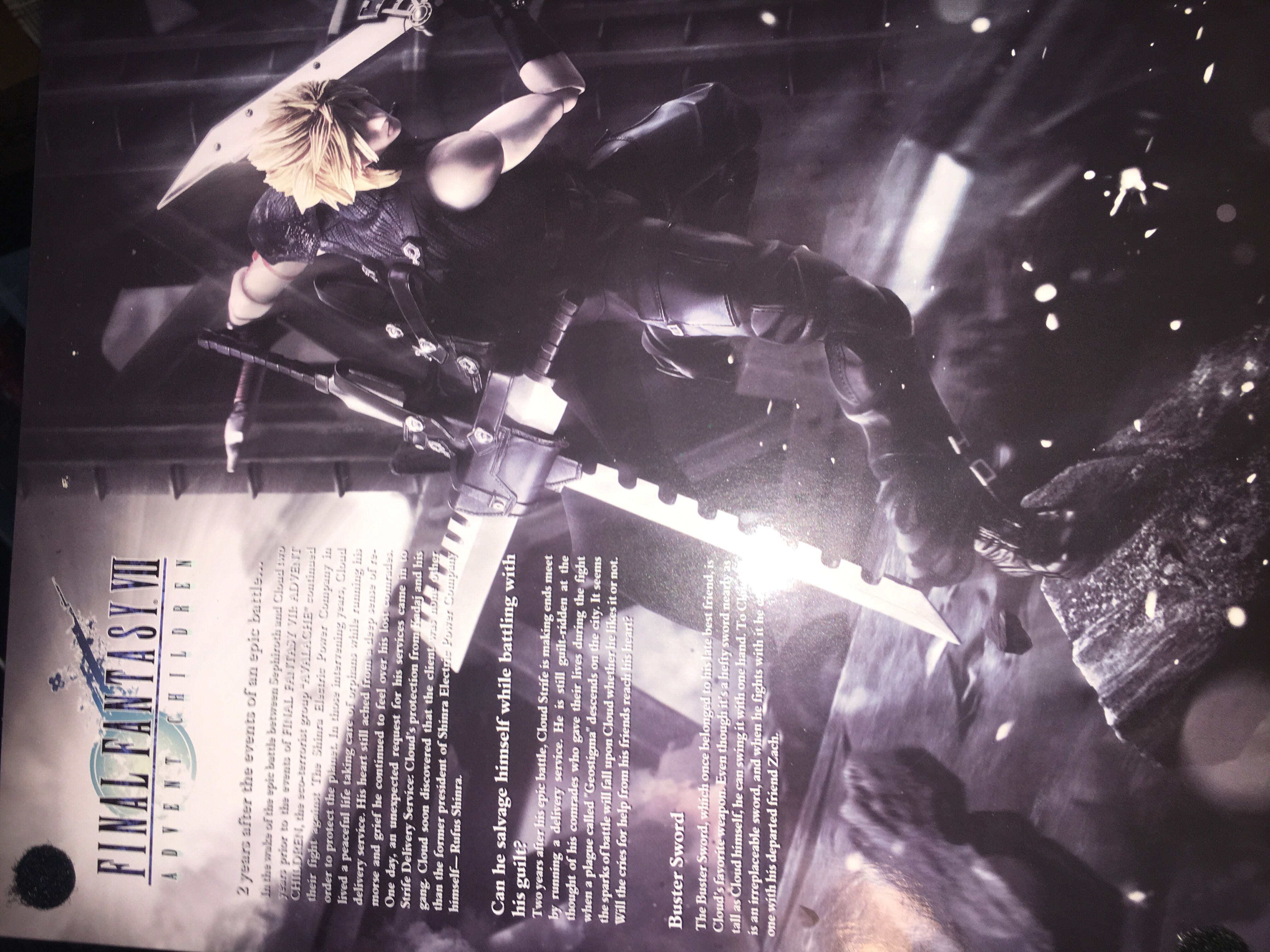 Cloud Strife No.7 - Square Enix (Final Fantasy 7 Advent Children) action figure collectible [Barcode 662248813448] - Main Image 3