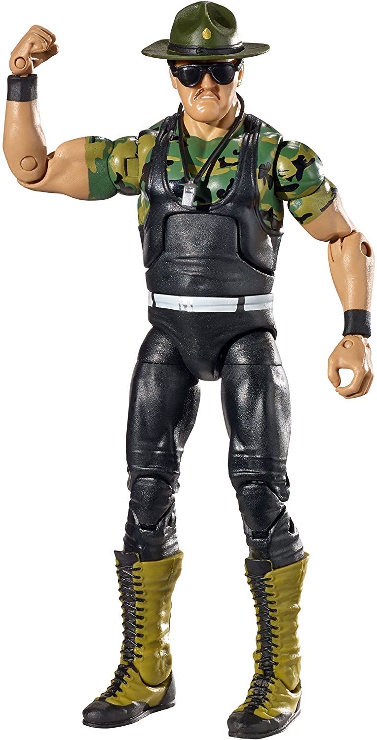 Sgt Slaughter - Mattel - WWE (WWE Elite Collection - Hall Of Fame Series 1) action figure collectible [Barcode 887961099799] - Main Image 3