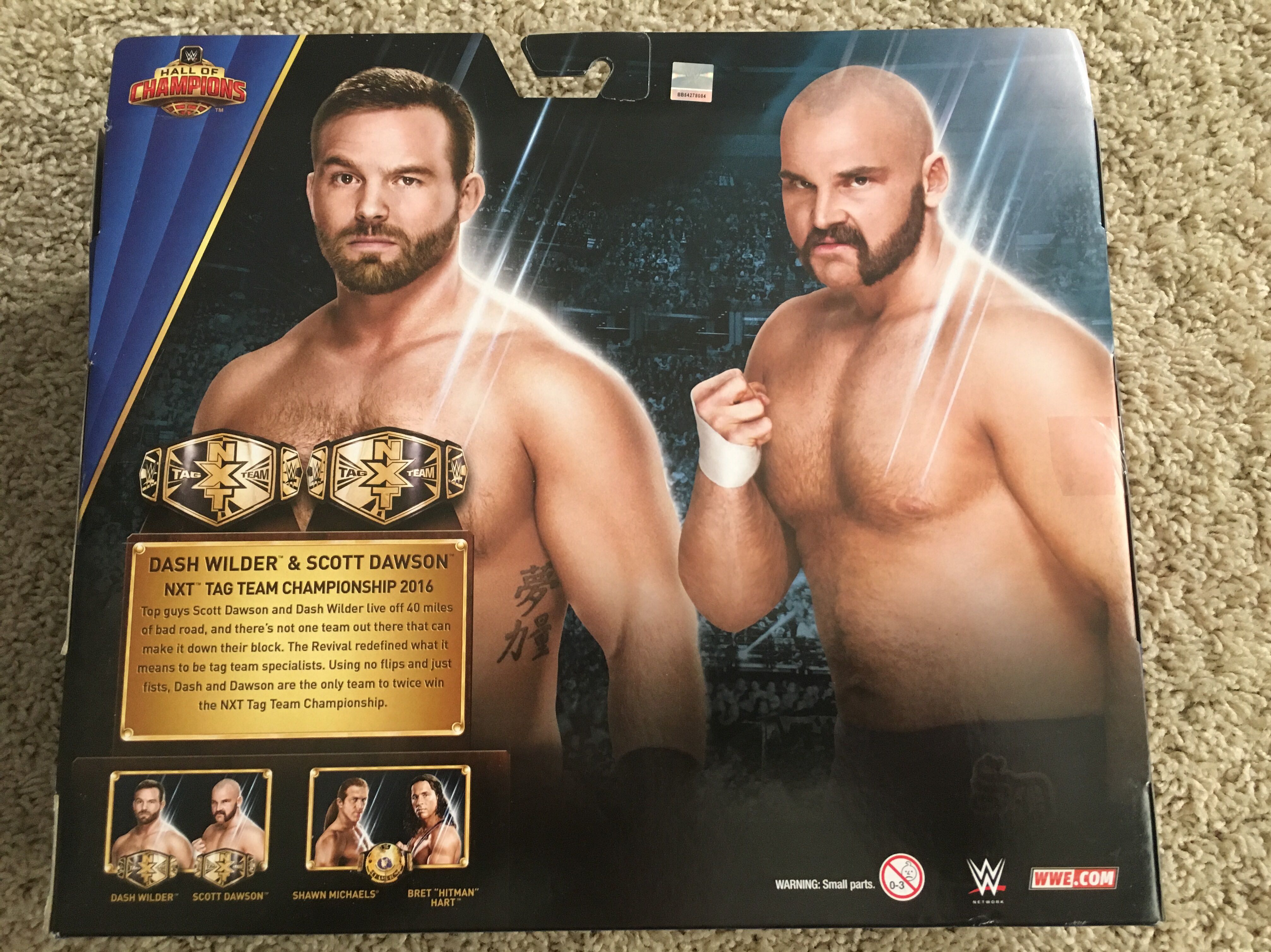 FTR WWE The Revival Hall Of Champions Battle Pack - Mattel (WWE Hall Of Champions) action figure collectible [Barcode 887961603354] - Main Image 2