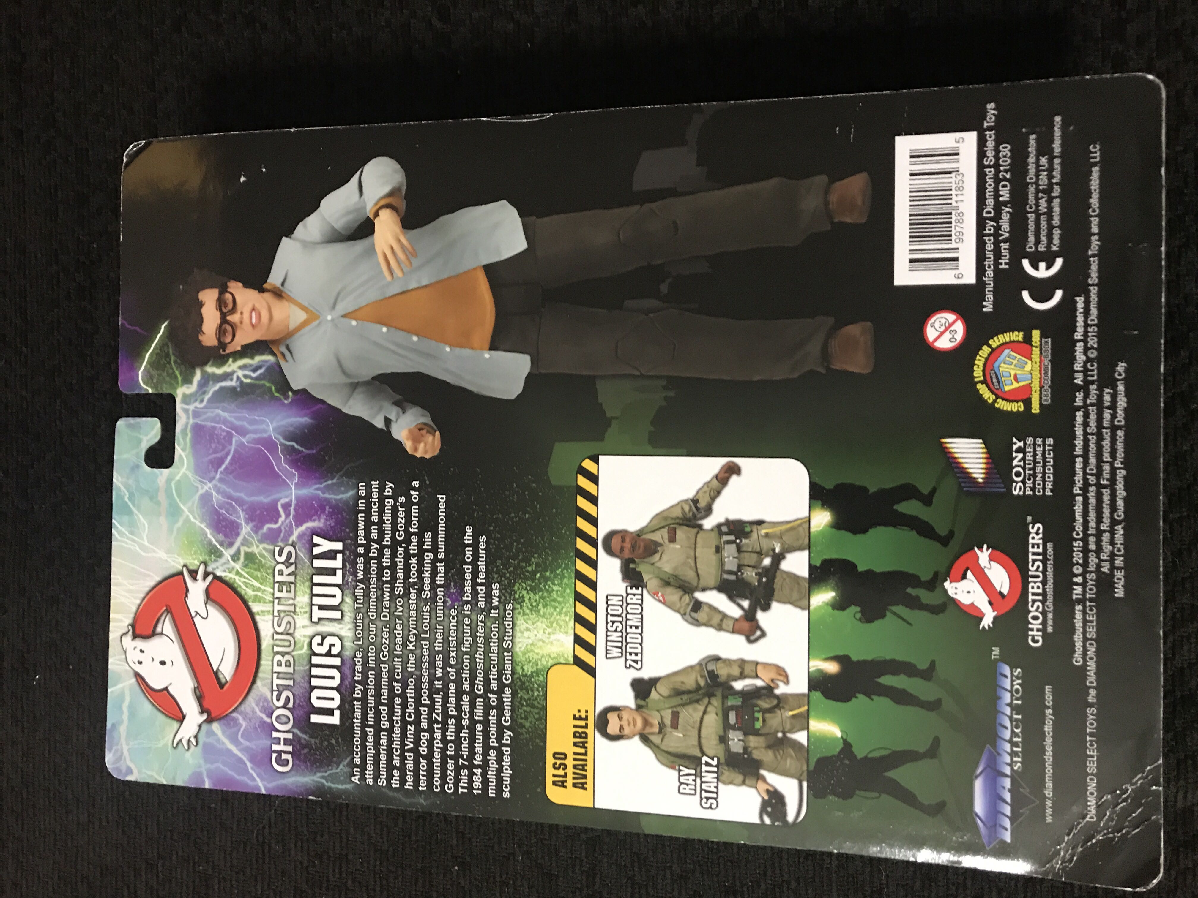 Ghostbusters Diamond Select Louis Tully - Diamond Select (Ghostbusters: Diamond Select) action figure collectible [Barcode 699788118535] - Main Image 2