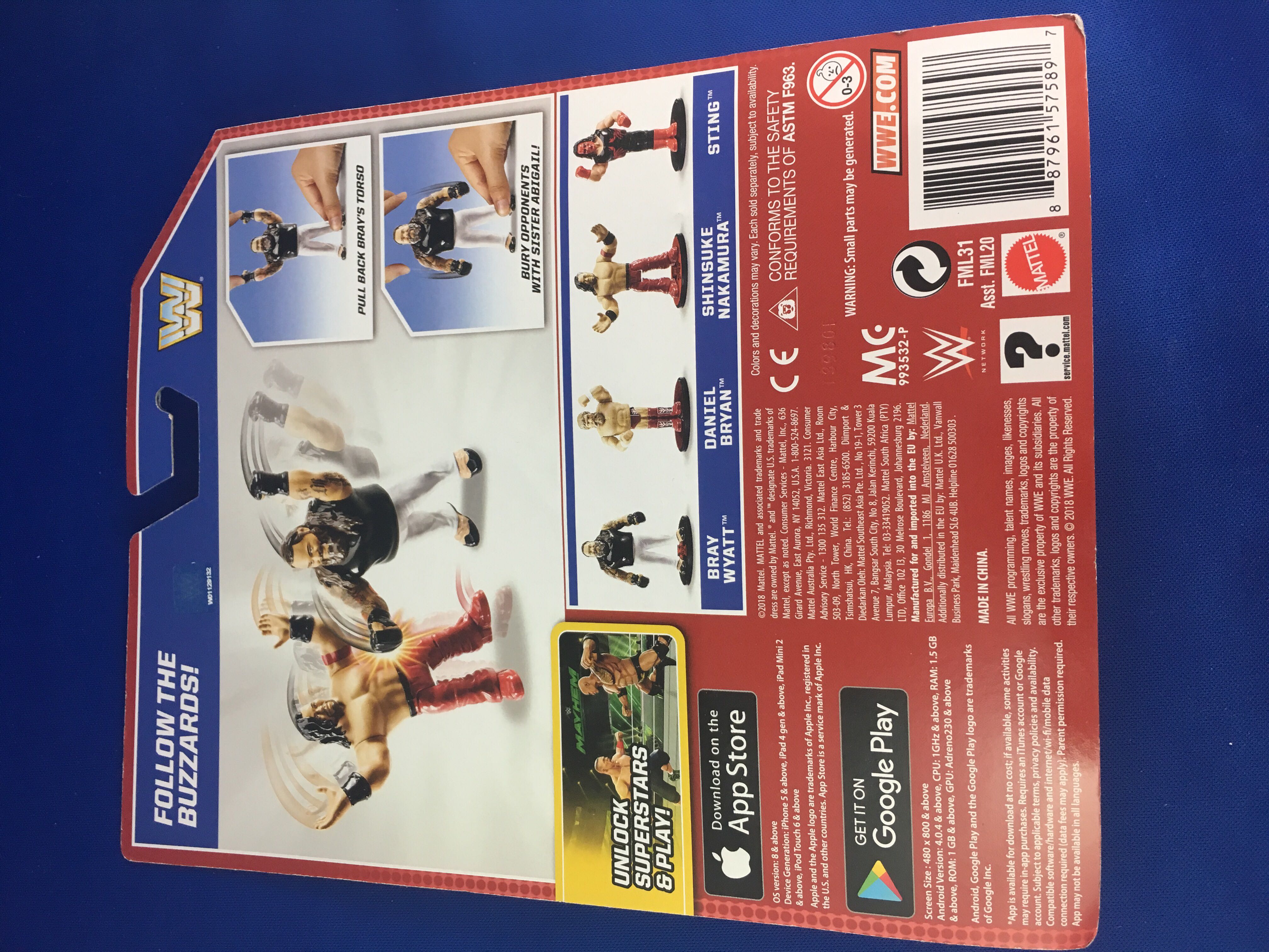 Bray Wyatt - Mattel (WWE) action figure collectible [Barcode 887961575897] - Main Image 2