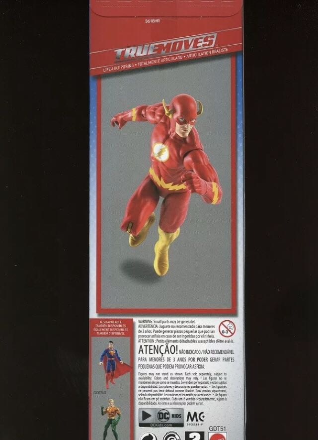The Flash - Mattel (DC Comics) action figure collectible [Barcode 887961752250] - Main Image 2