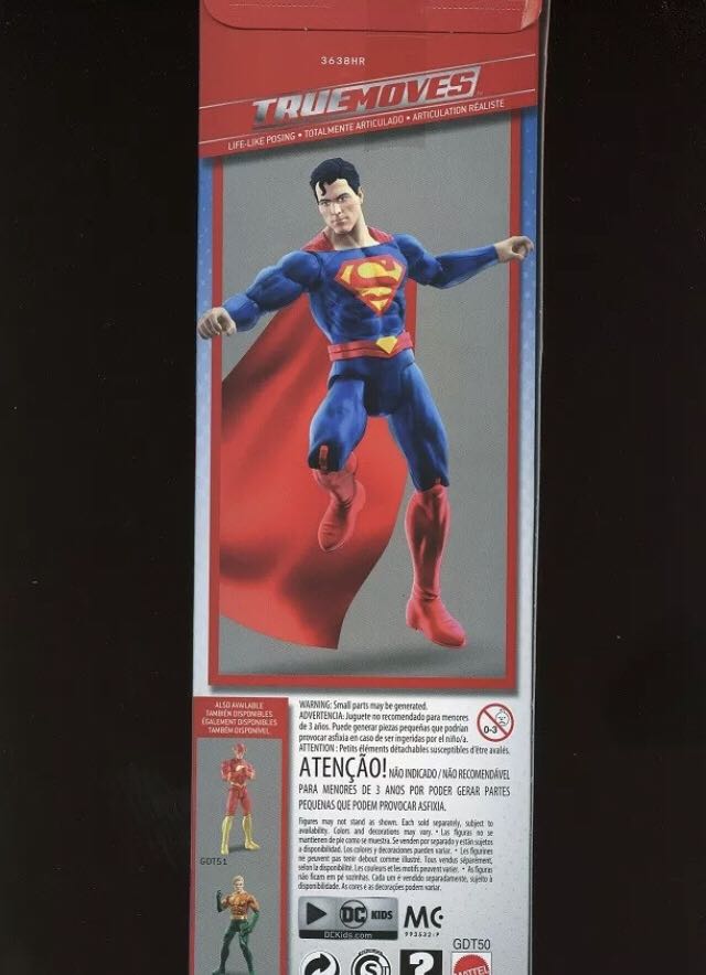 Superman - Mattel (DC Justice League) action figure collectible [Barcode 887961752137] - Main Image 2