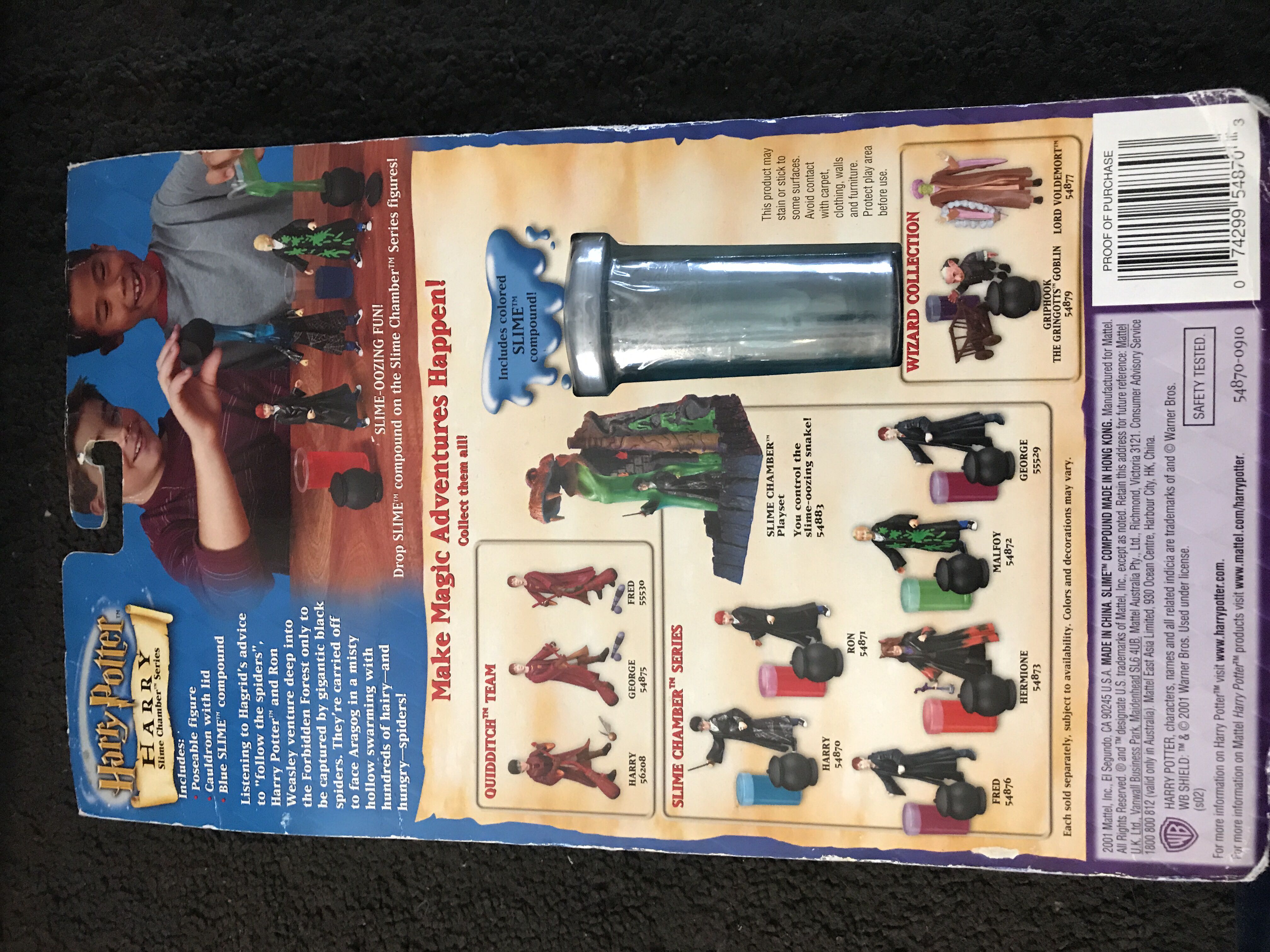 Harry Potter: Harry Potter (Slim Chamber Series) - Mattel (Harry Potter) action figure collectible [Barcode 074299548703] - Main Image 2