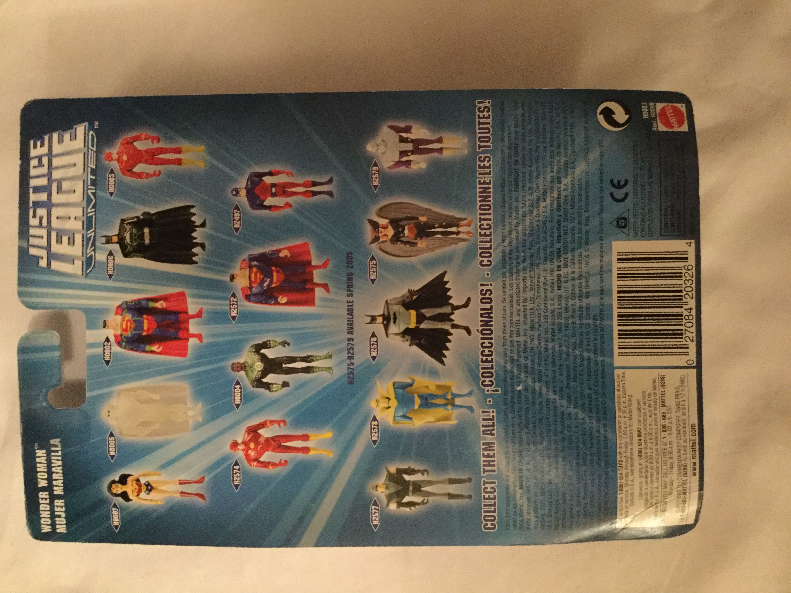 Justice League Unlimited: Wonder Woman - Mattel (Justice League Unlimited) action figure collectible [Barcode 027084203264] - Main Image 2