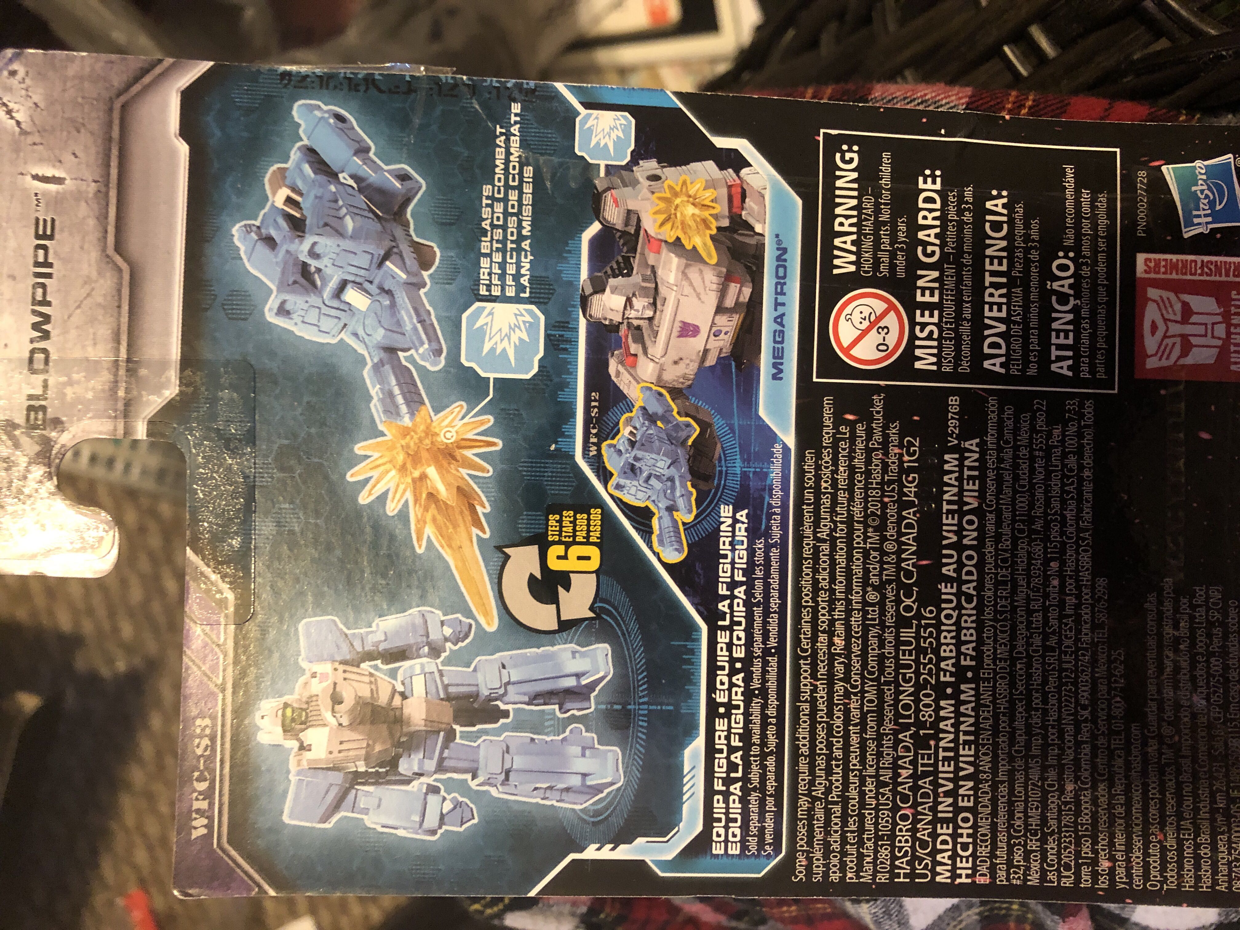 WFC S3 Blowpipe - Hasbro (Transformers Siege War For Cybertron) action figure collectible [Barcode 630509754748] - Main Image 1