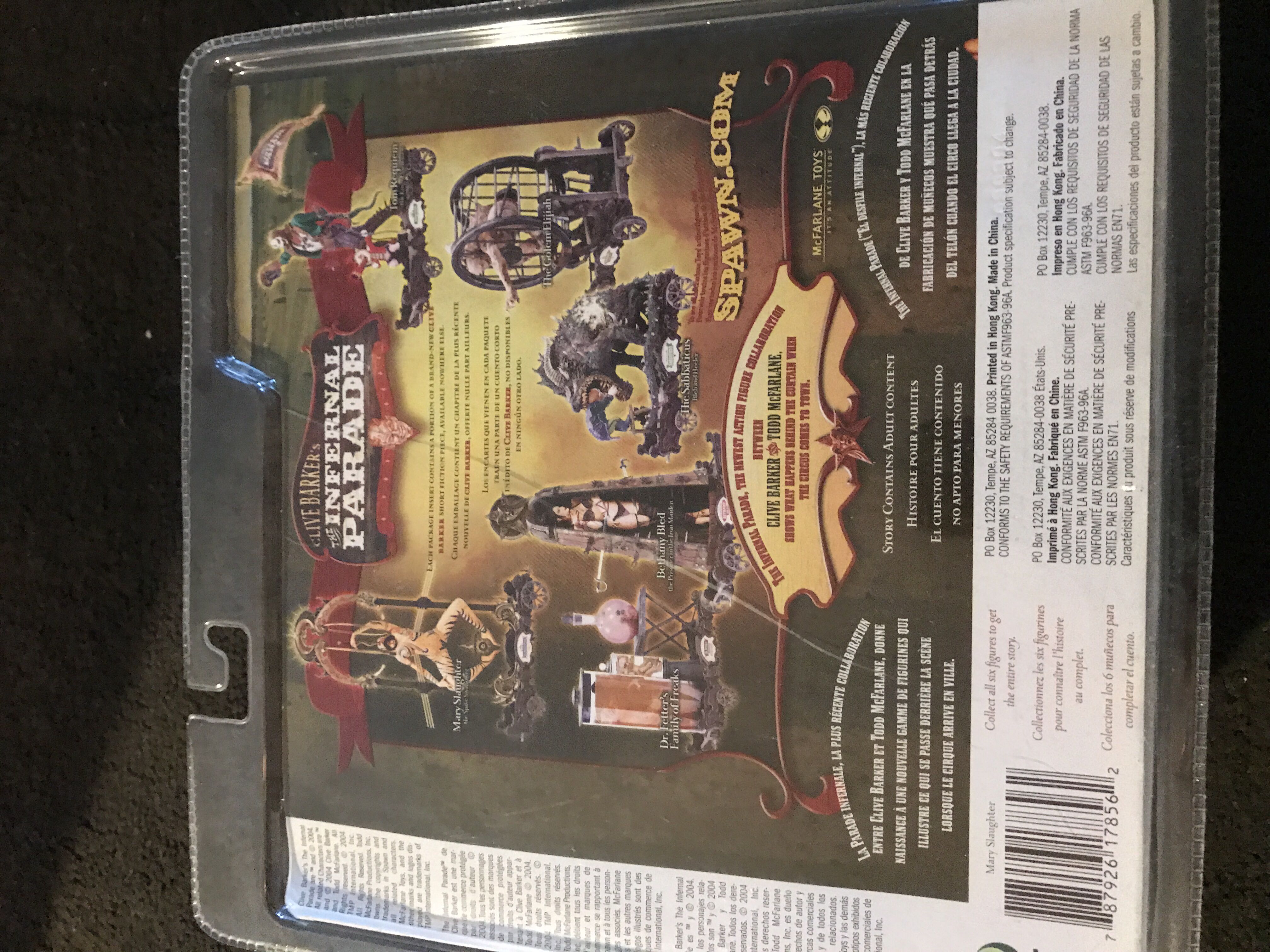 Mary Slaughter - McFarlane Toys™ (Clive Barker’s Infernal Parade) action figure collectible [Barcode 787926178562] - Main Image 2