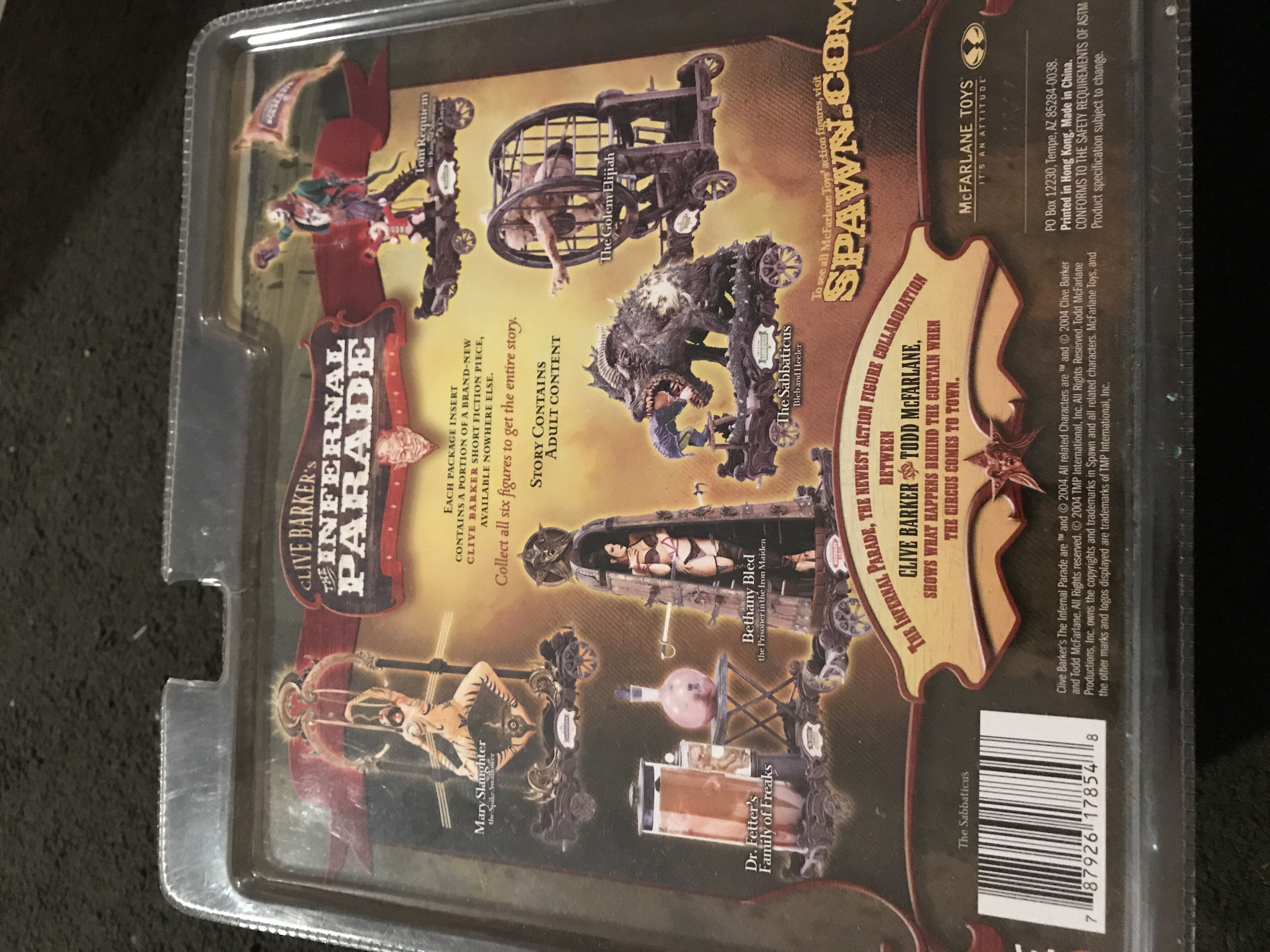 The Sabbaticus - McFarlane Toys™ (Clive Barker’s Infernal Parade) action figure collectible [Barcode 787926178548] - Main Image 2