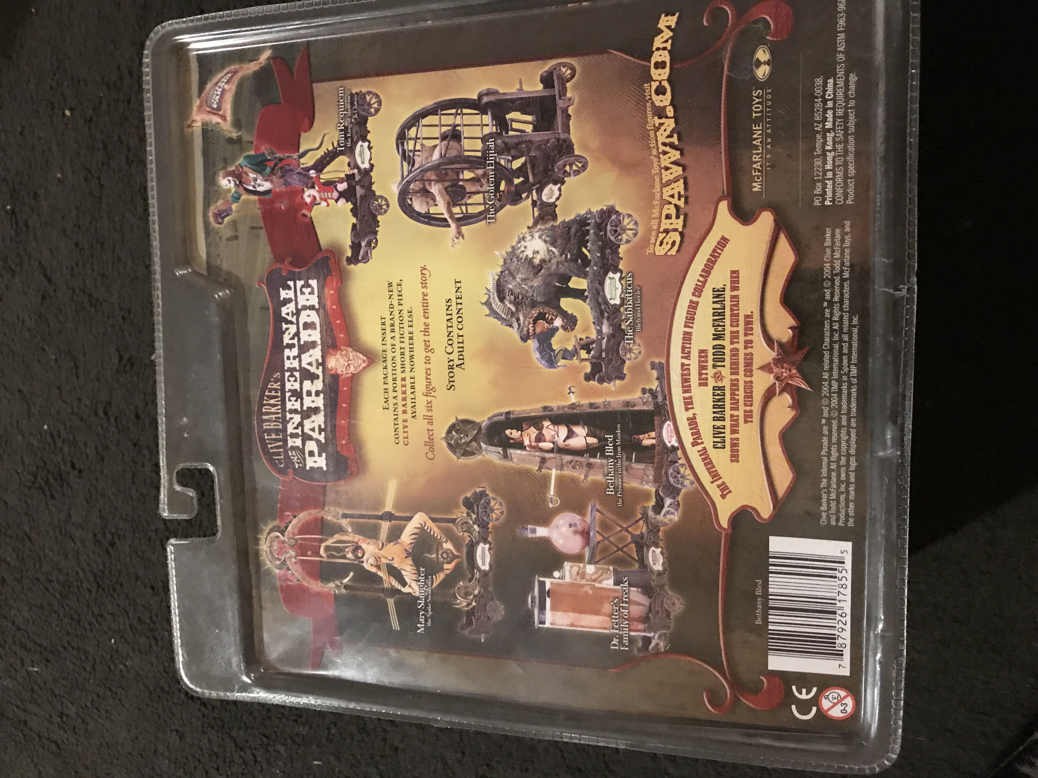 Bethany Bled - McFarlane Toys™ (Clive Barker’s Infernal Parade) action figure collectible [Barcode 787926178555] - Main Image 2