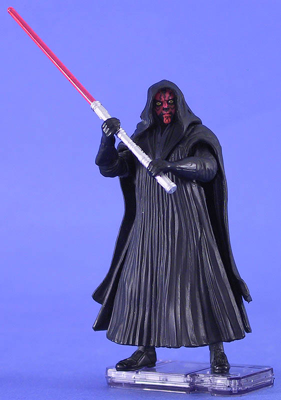Carded Signed. Episode 1.  Darth Maul (Tatooine)W/ Cloak and Lightsaber. Signed Ray Park. - Hasbro (Episode 1 (commtech Chip)) action figure collectible [Barcode 076281841342] - Main Image 3