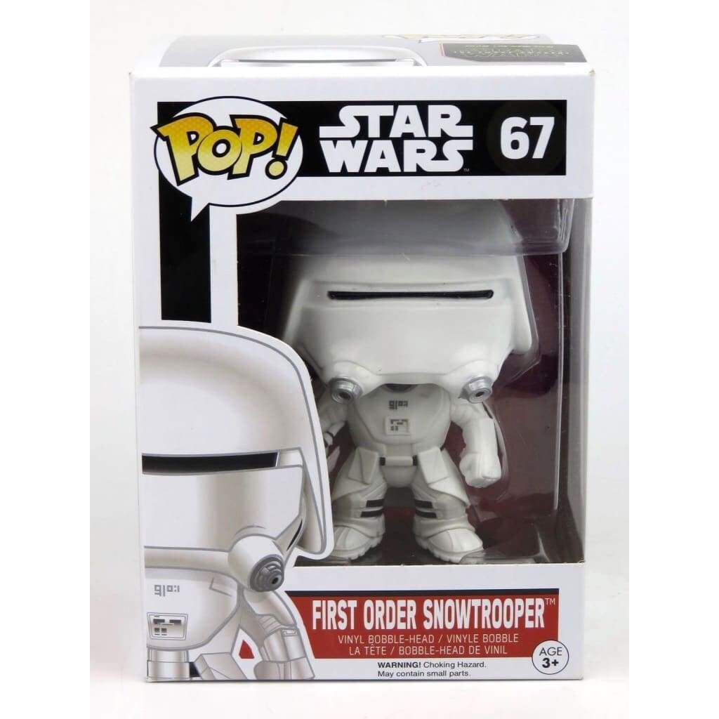 First Order Snowtrooper - Funko Pop (Star Wars) action figure collectible [Barcode 849803062231] - Main Image 2
