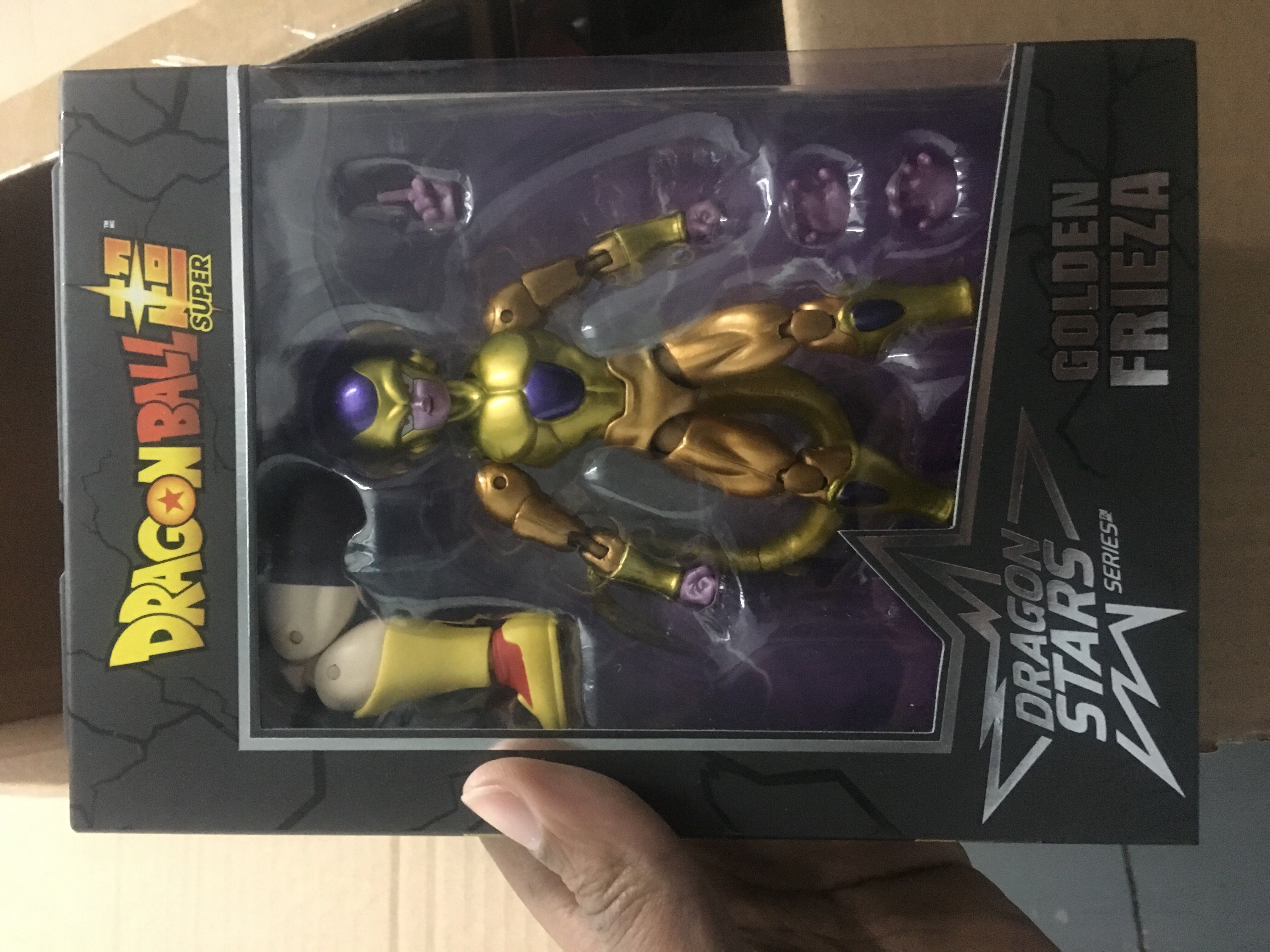 Golden Frieza - Bandai America (Dragon Stars DBS Series 6) action figure collectible [Barcode 045557359935] - Main Image 1